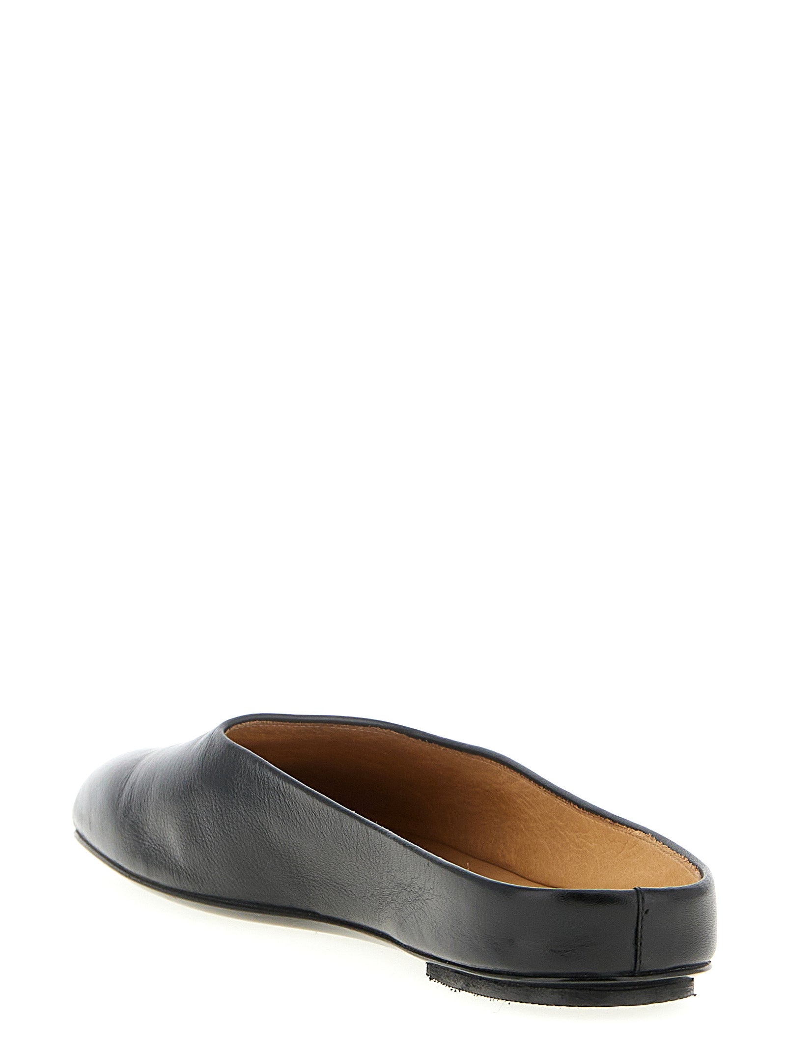 Marsell Black Calfskin Women's Mules
