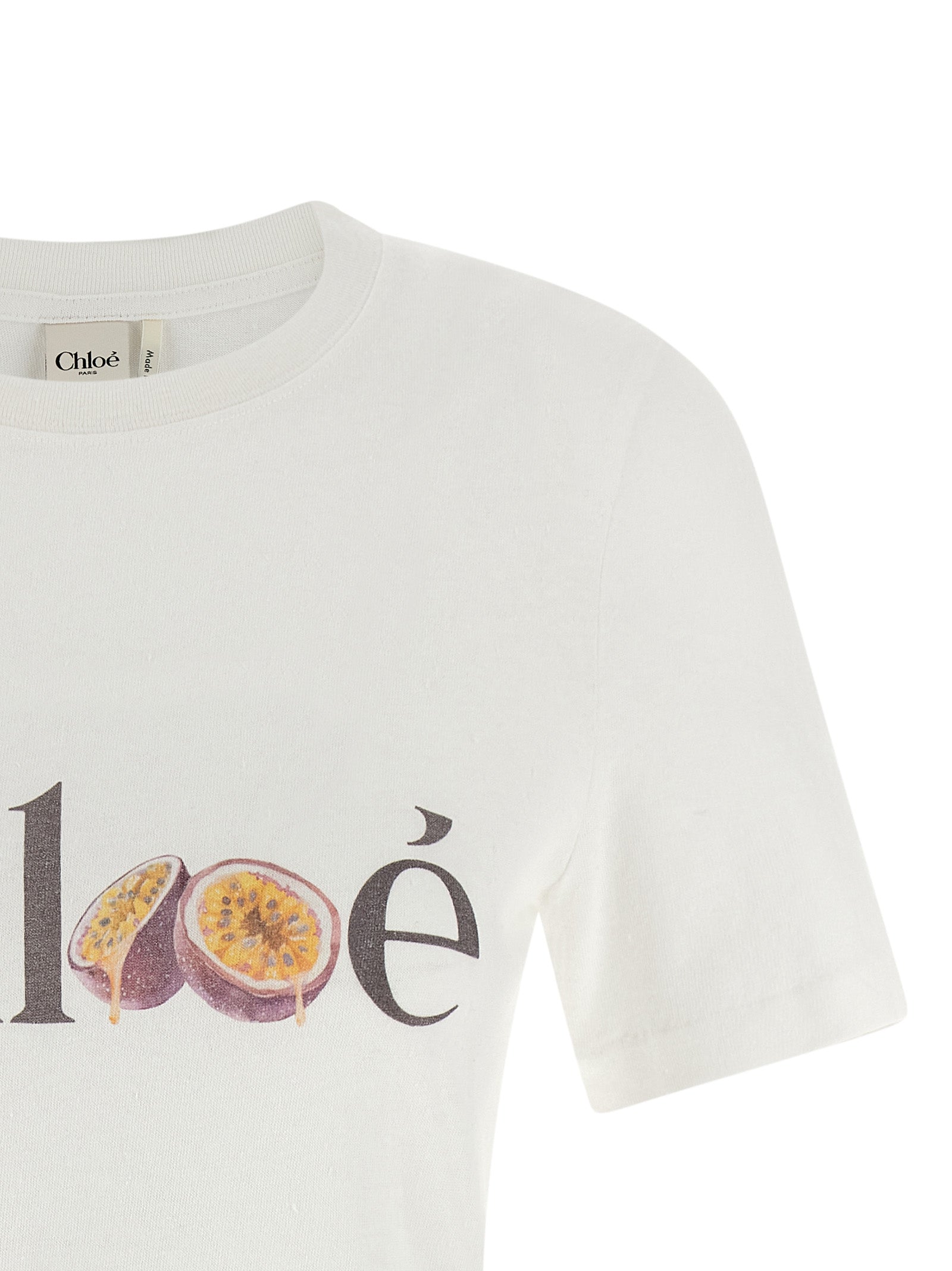 Chloé White Cotton Women's T-Shirt