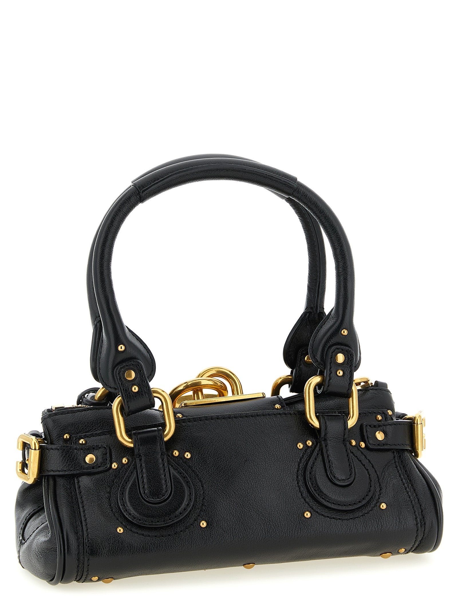 Chloé Black Buffalo Leather Women's Handbag
