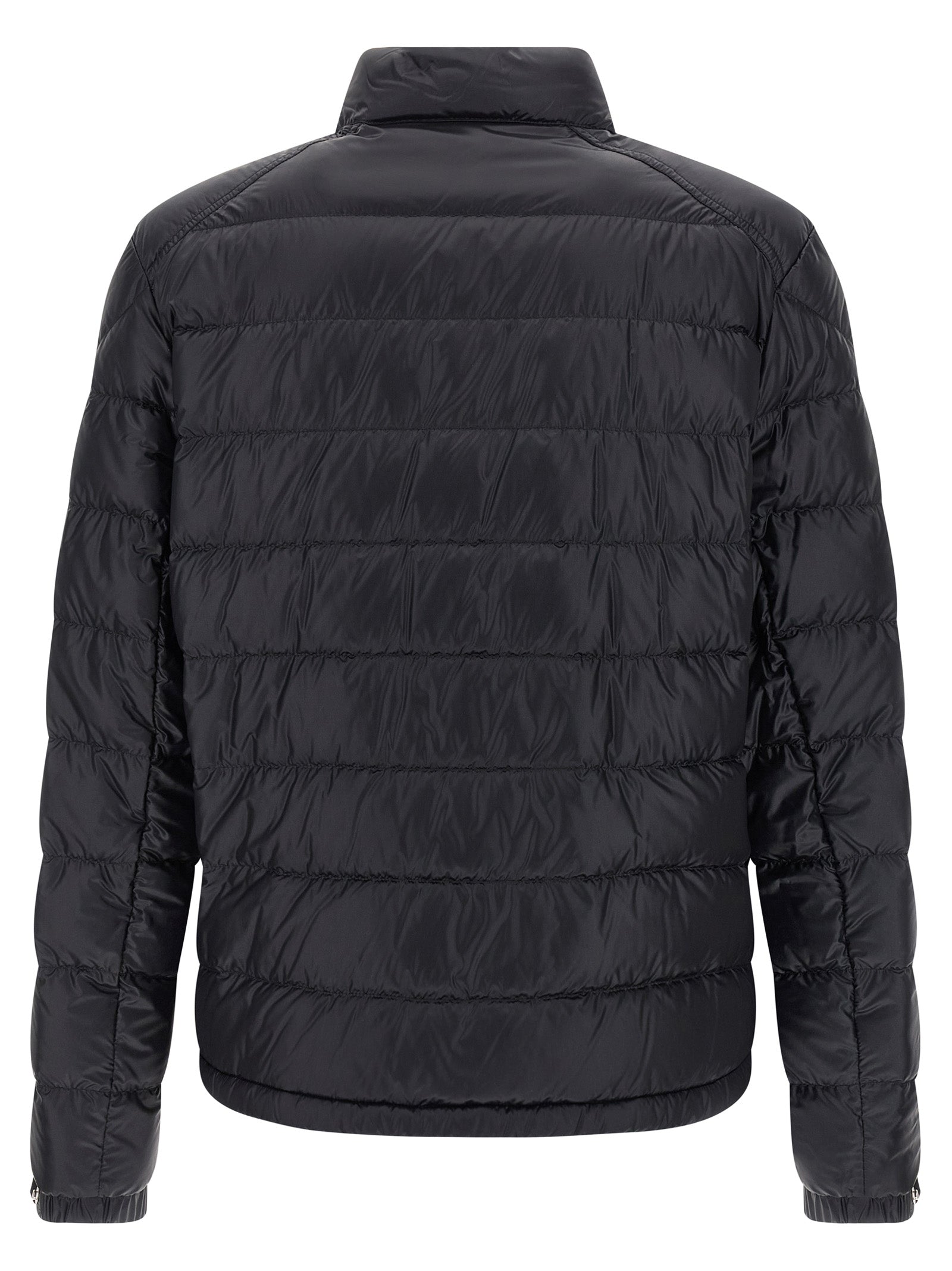 Moncler Blue Polyamide Full-Length Men's Jacket