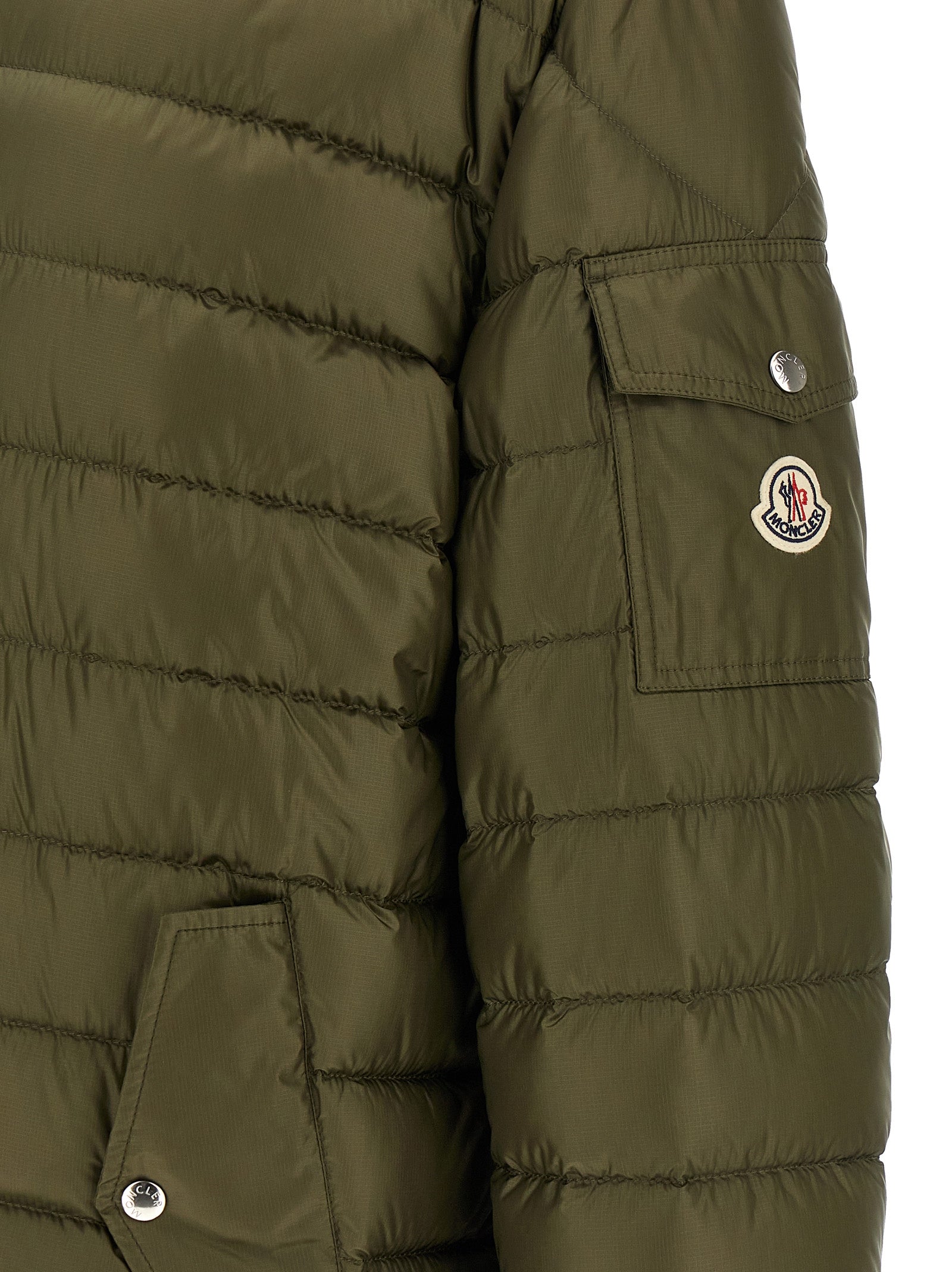 Moncler Bicolor Polyamide Men's Parka
