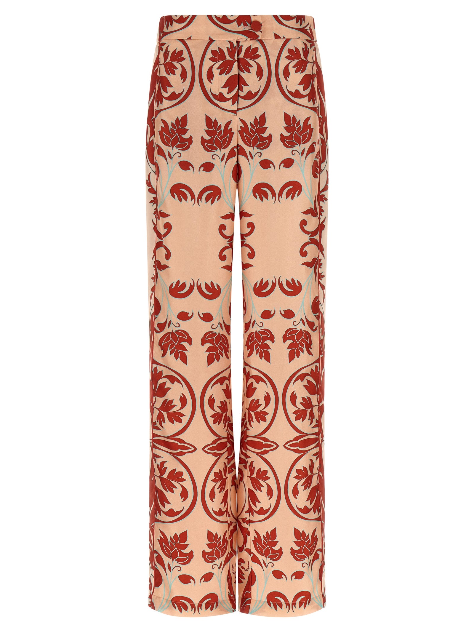 F.R.S. - FOR RESTLESS SLEEPERS Multicolor Silk Casual Women's Pants