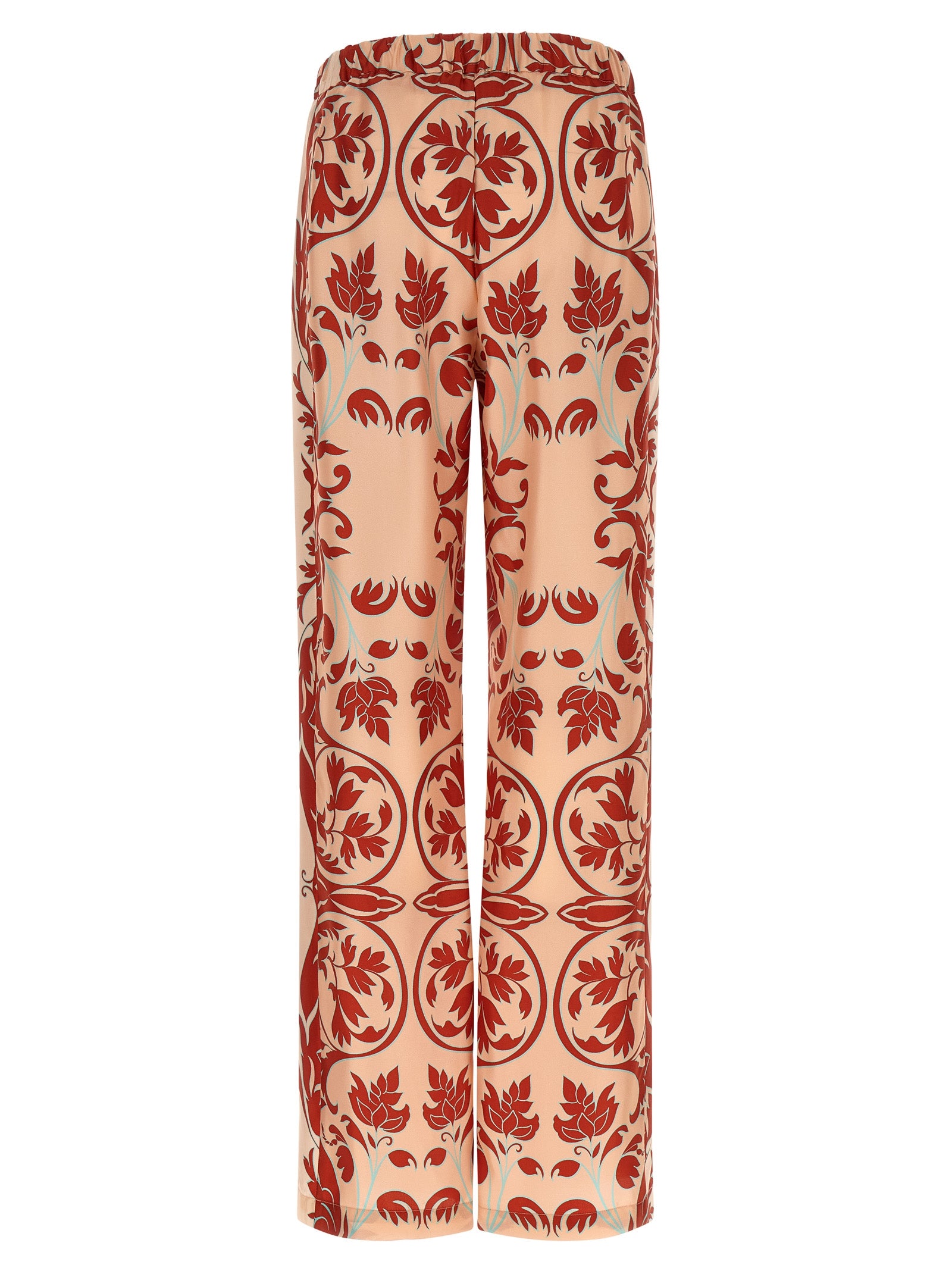 F.R.S. - FOR RESTLESS SLEEPERS Multicolor Silk Casual Women's Pants
