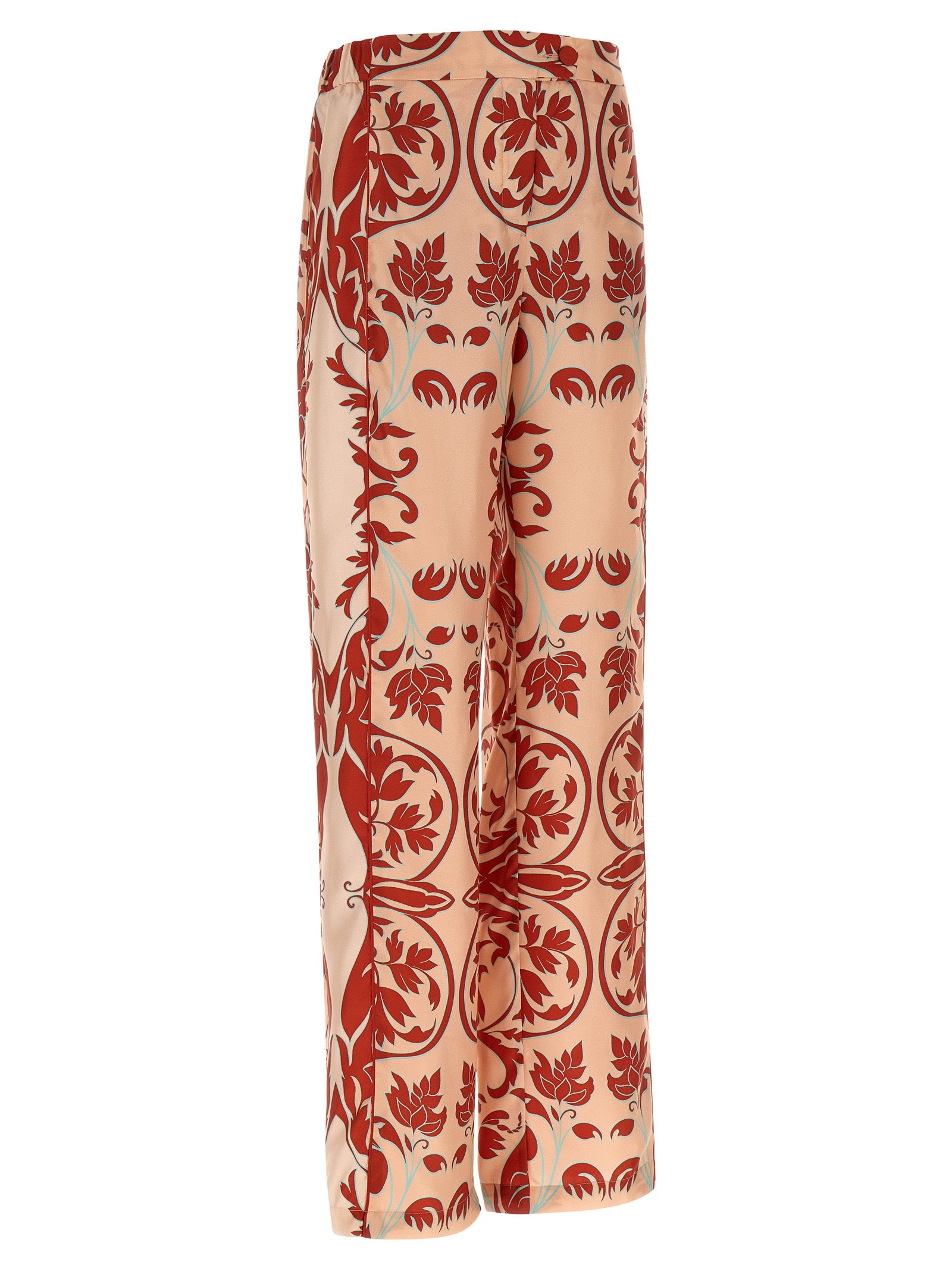 F.R.S. - FOR RESTLESS SLEEPERS Multicolor Silk Casual Women's Pants