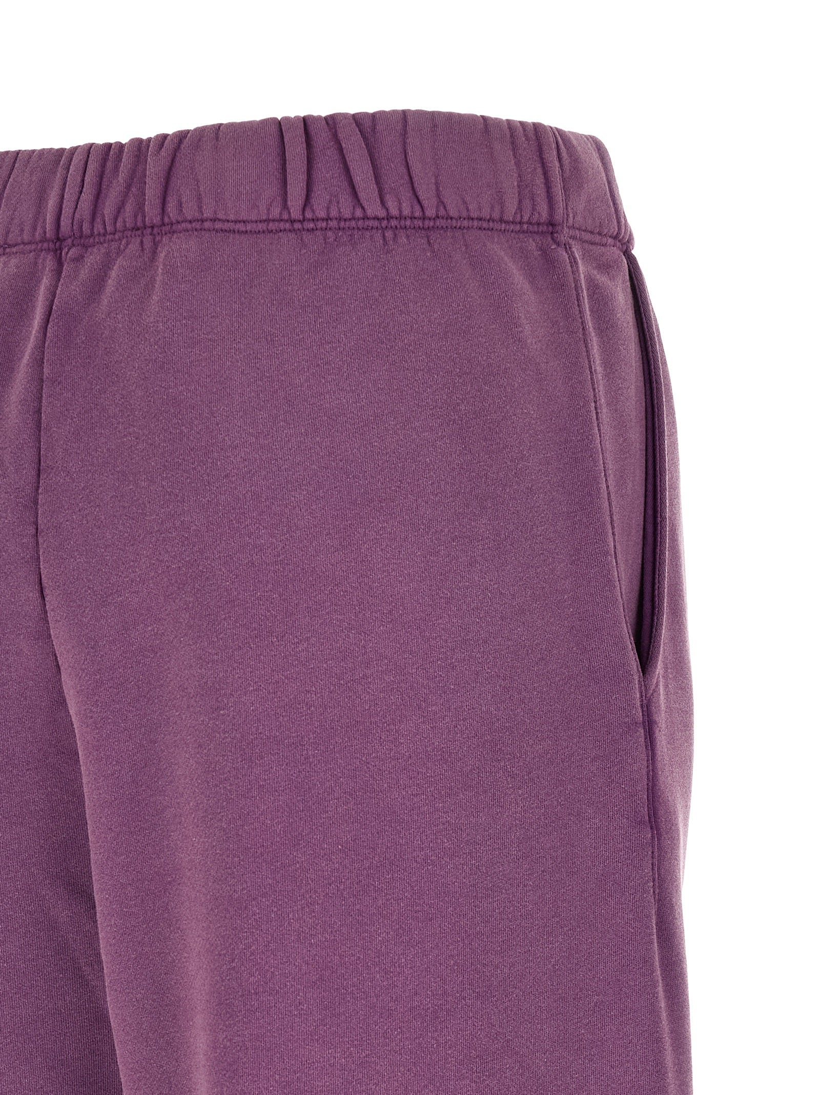 The Attico Purple Cotton Joggers (Workout Women's Pants)
