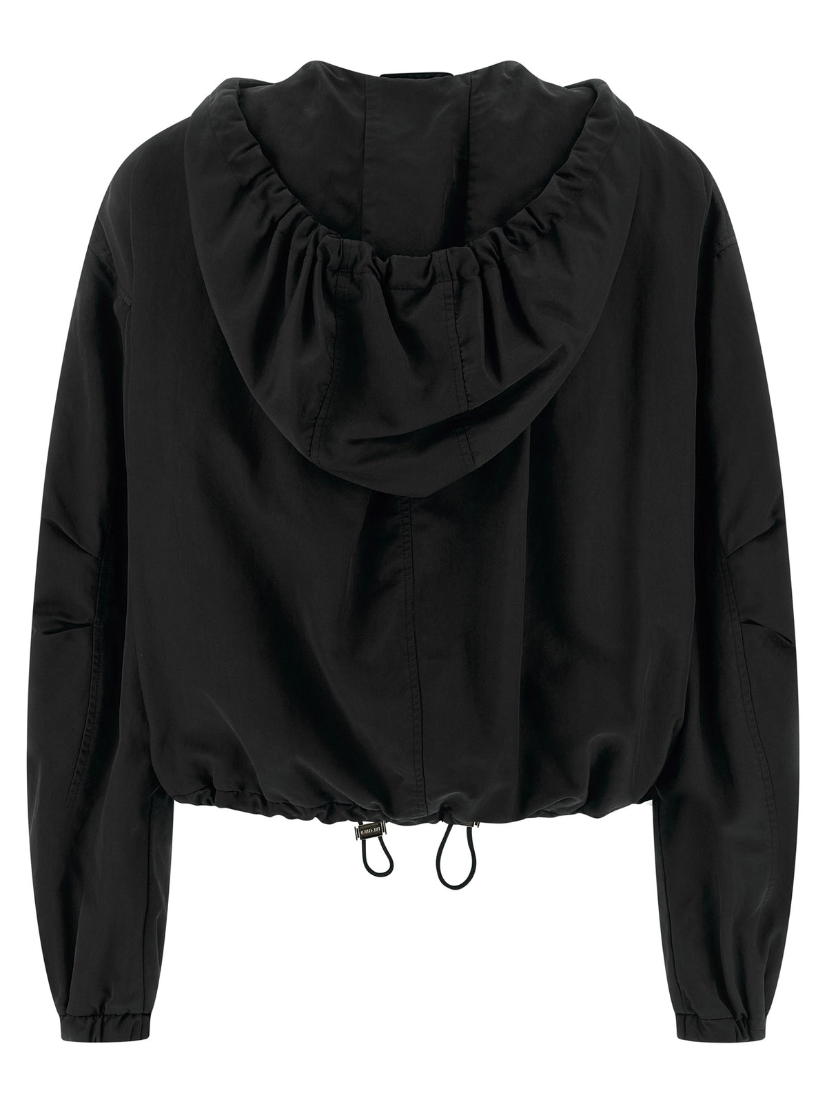 The Attico Black Polyester Women's Bomber