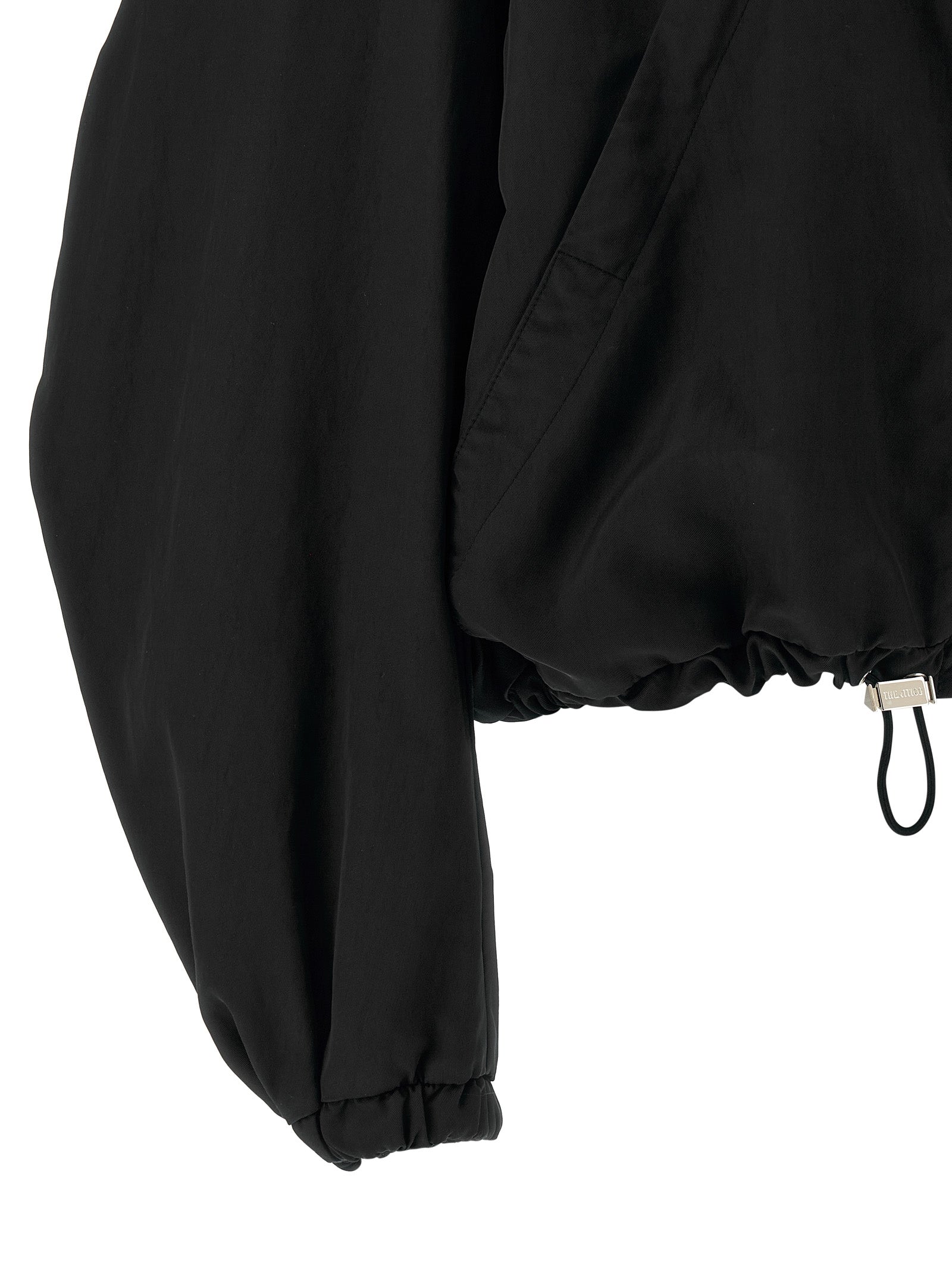 The Attico Black Polyester Women's Bomber
