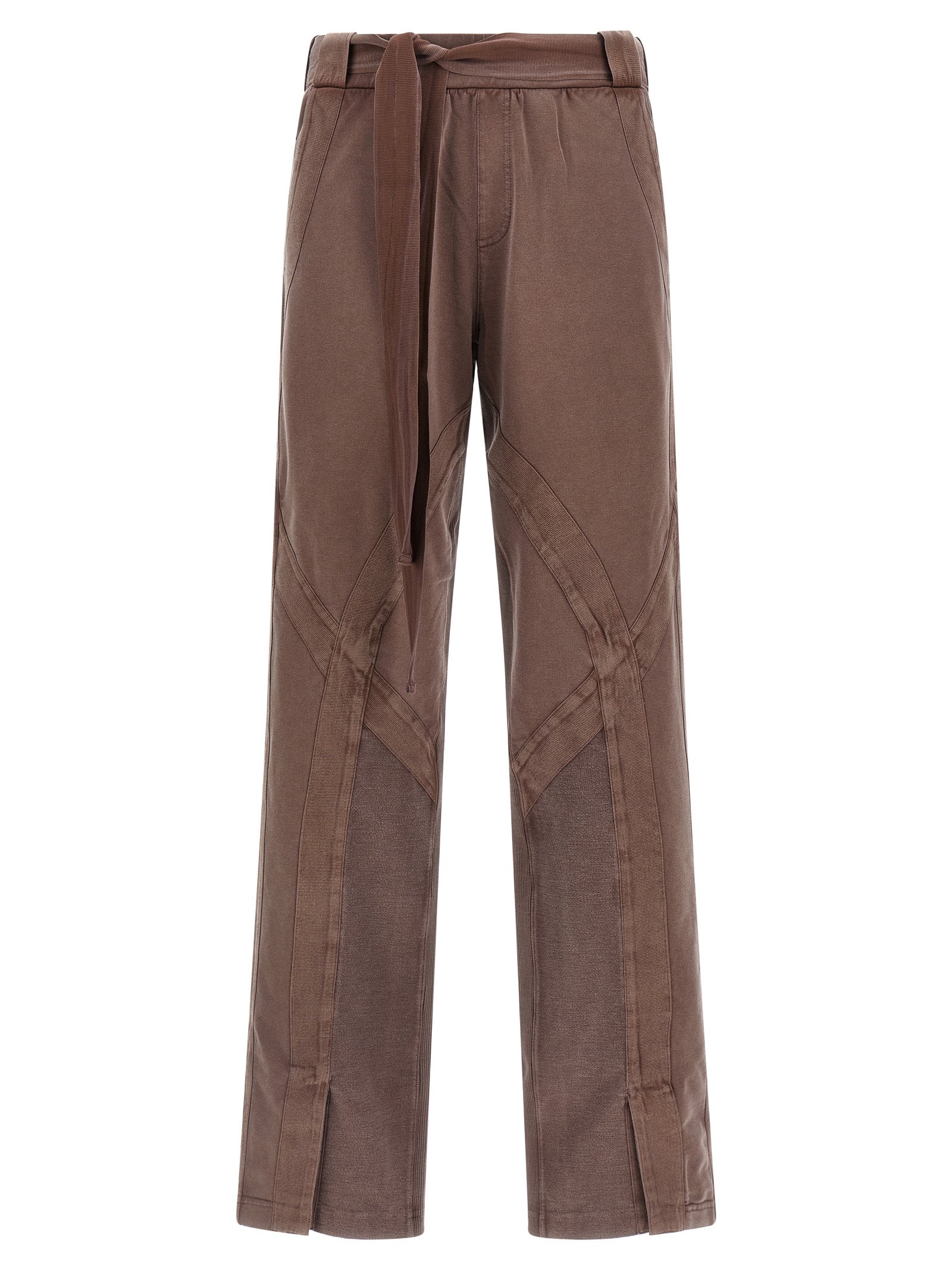 The Attico Brown Cotton Casual Women's Pants