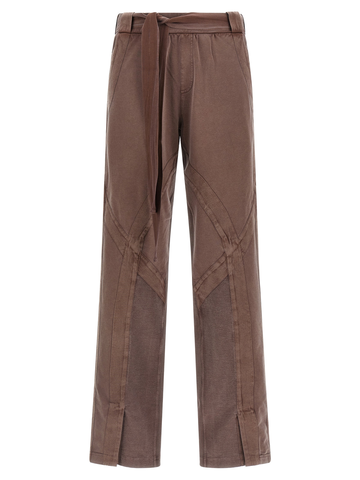 The Attico Brown Cotton Casual Women's Pants