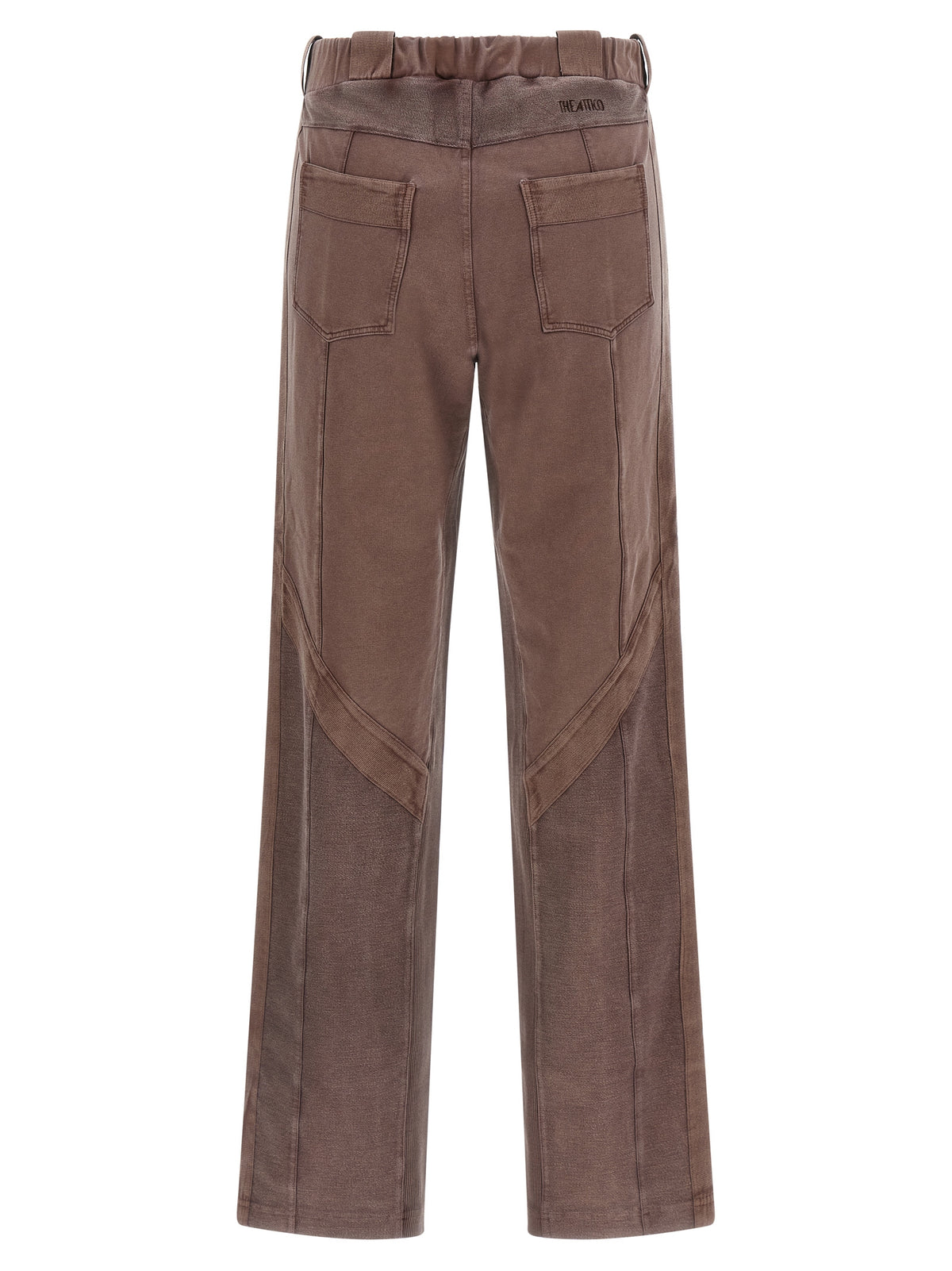 The Attico Brown Cotton Casual Women's Pants