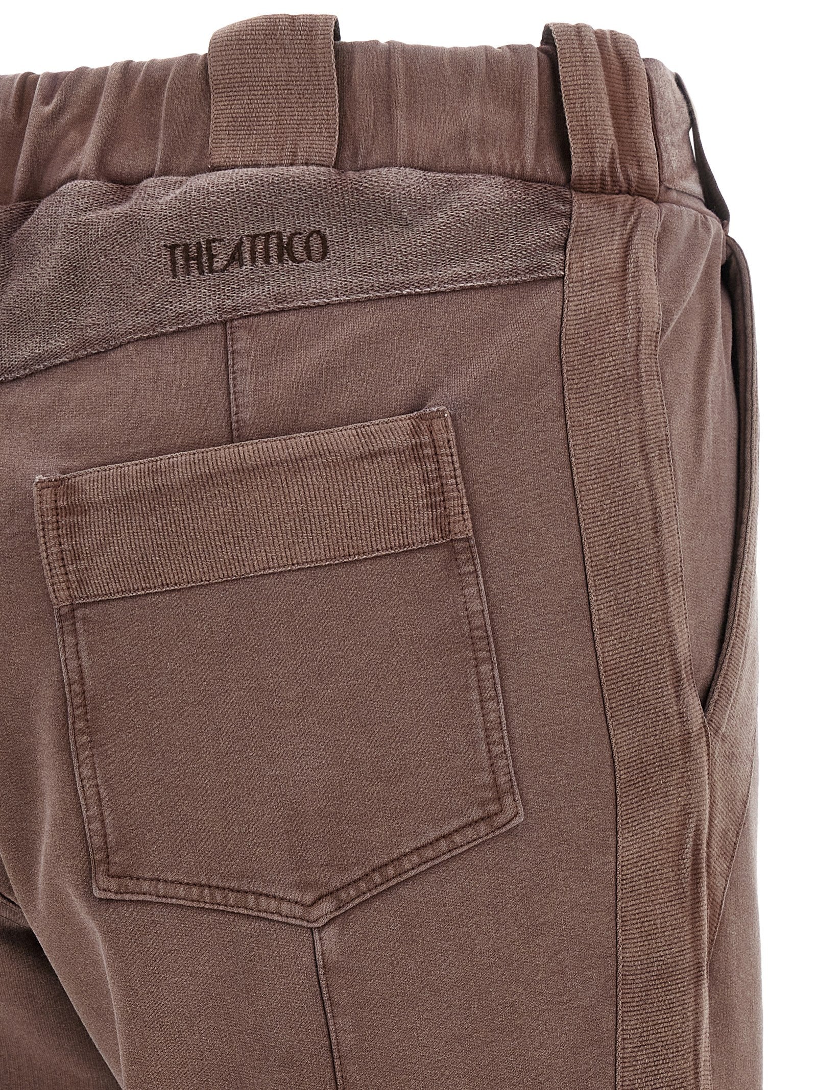 The Attico Brown Cotton Casual Women's Pants