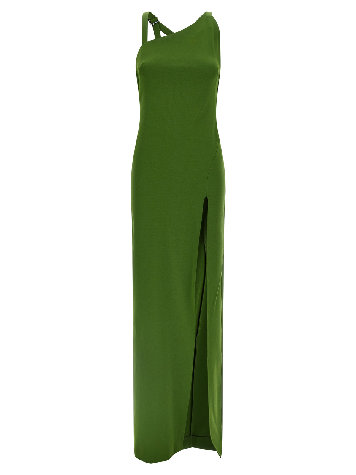 The Attico Bicolor Viscose Long Women's Dress