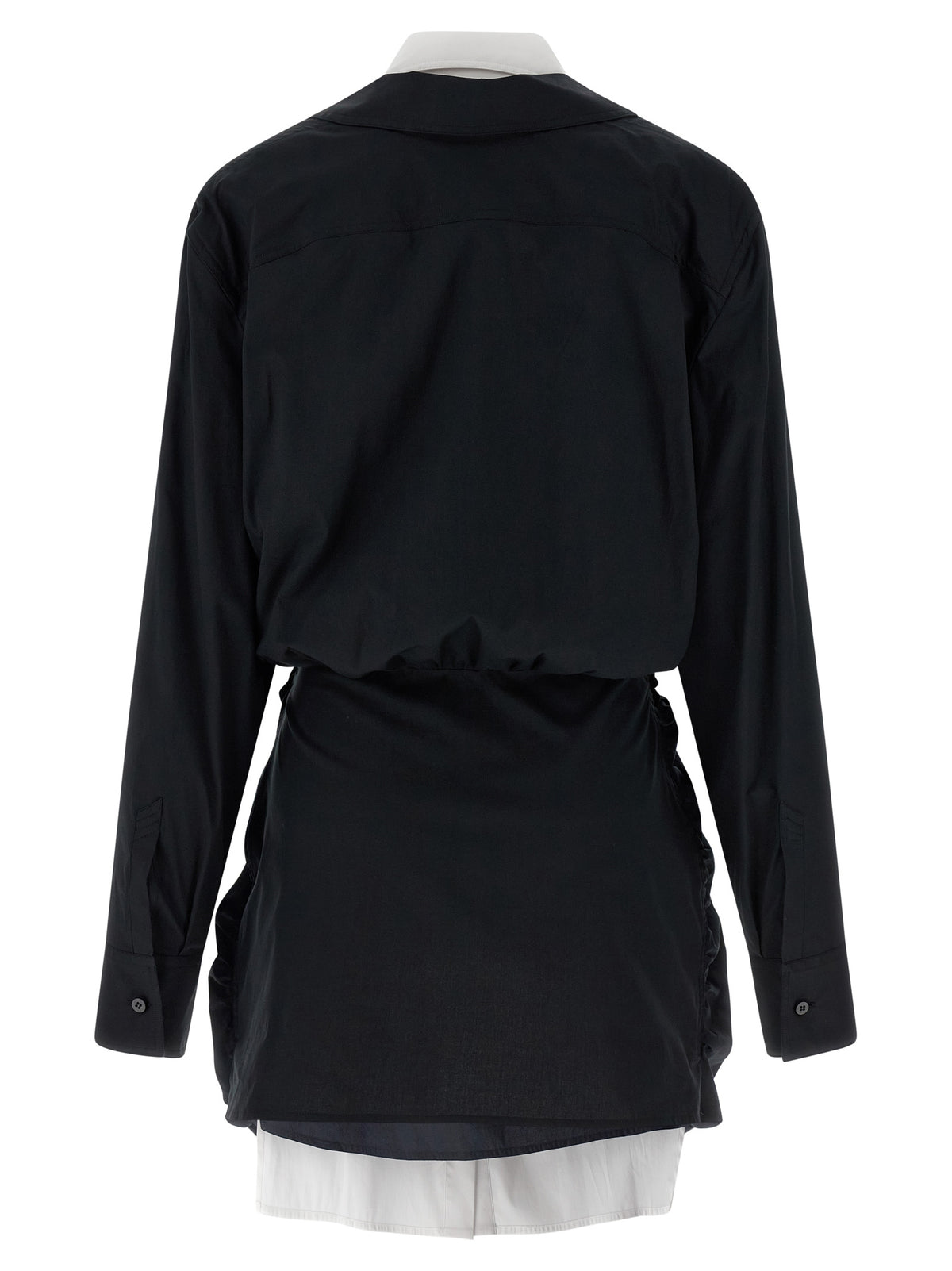 The Attico Bicolor Cotton Short Women's Dress