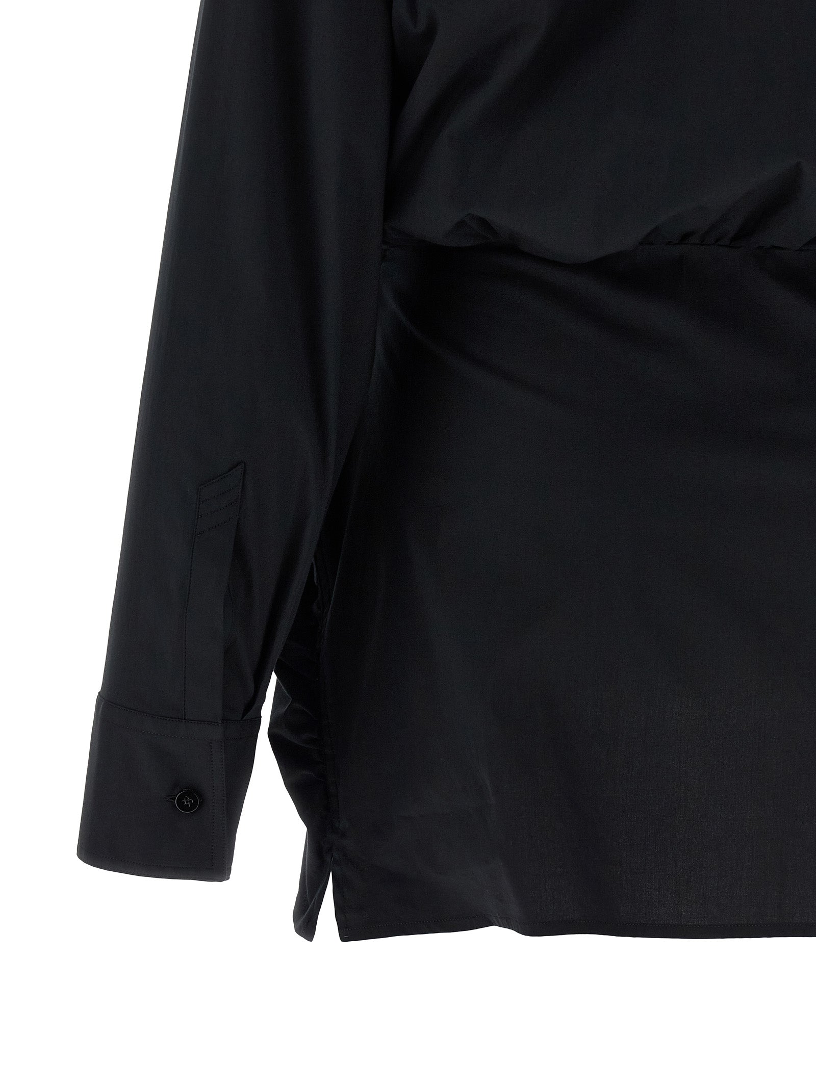 The Attico Bicolor Cotton Short Women's Dress