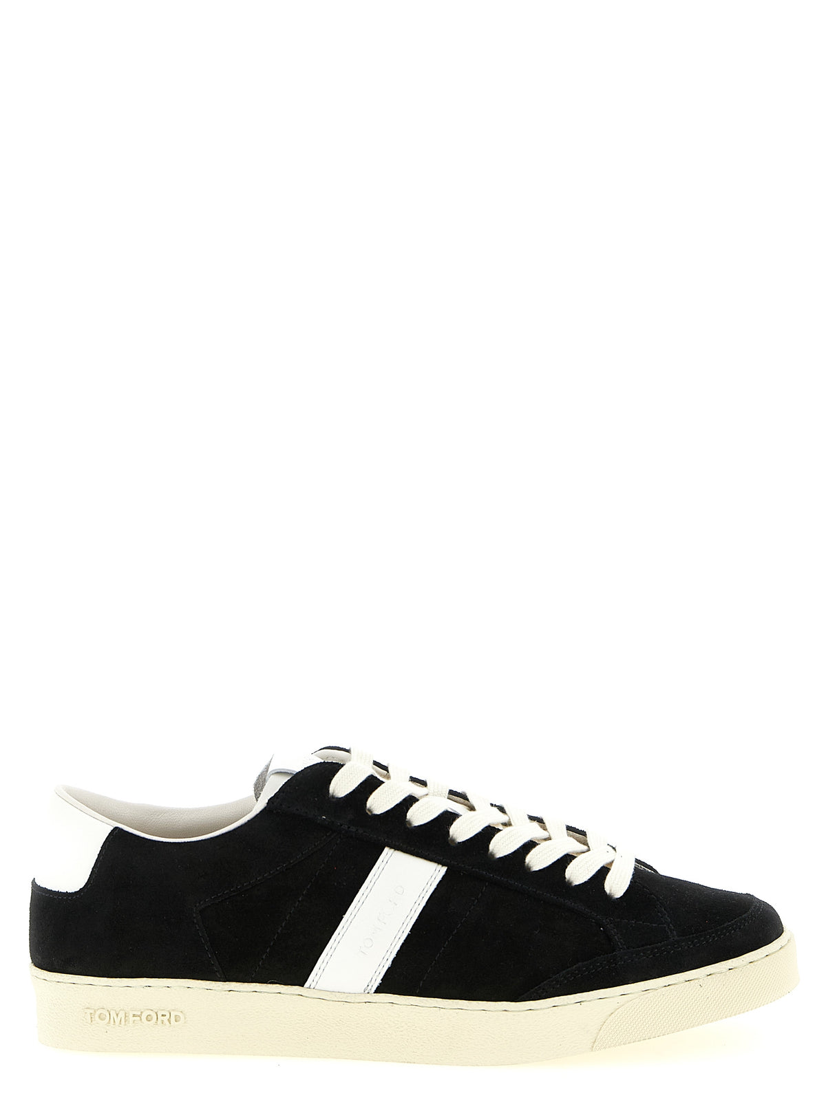 Tom Ford Bicolor Leather Low Top Men's Sneakers