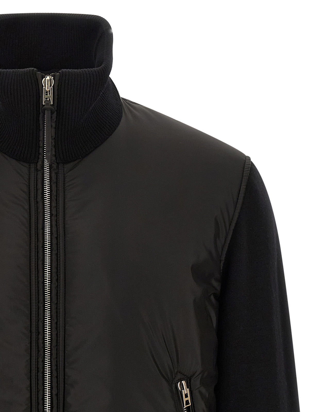 Tom Ford Black Wool Men's Bomber