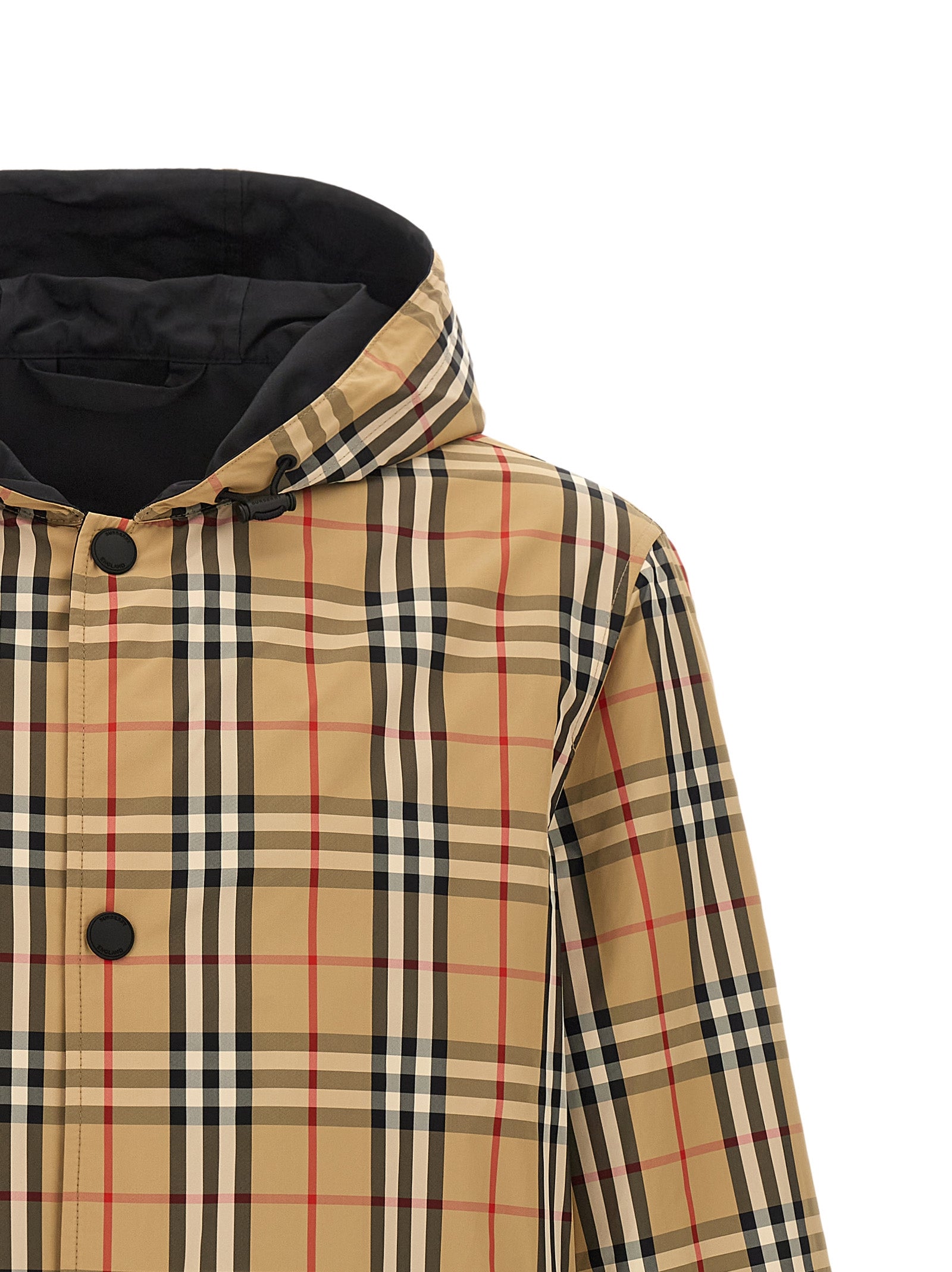 Burberry Multicolor Polyamide Shell Men's Jacket