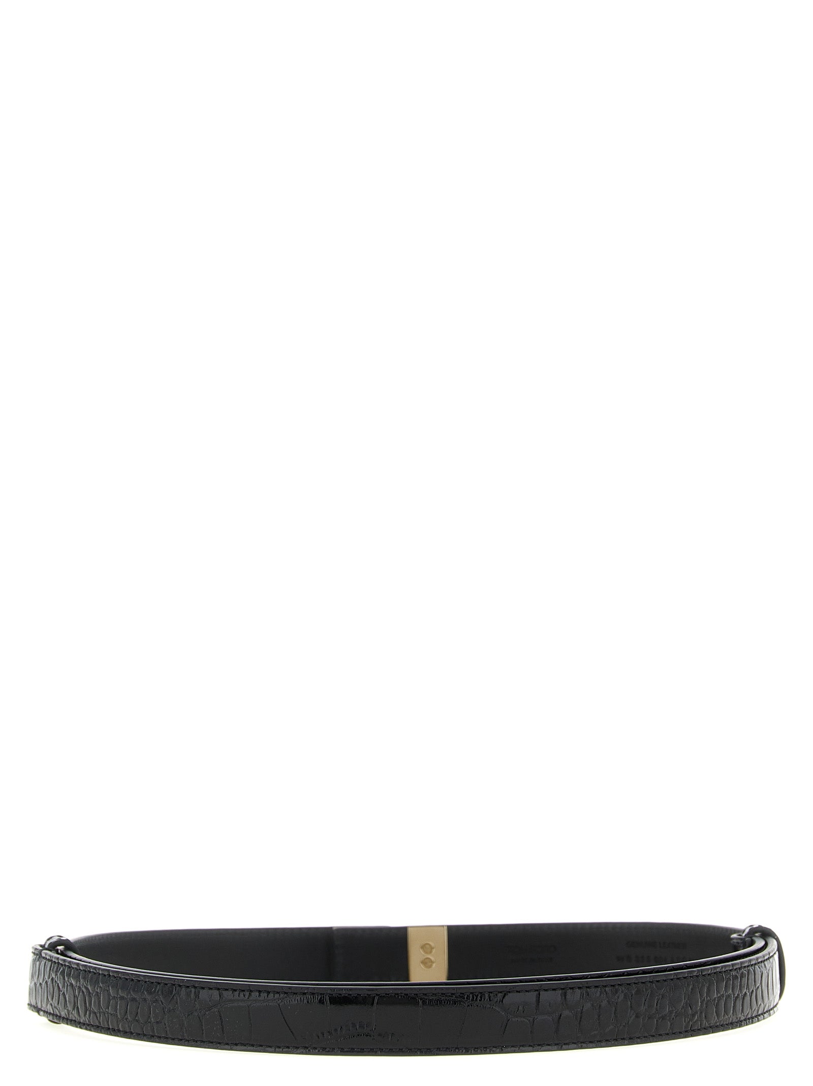 Tom Ford Black Calfskin Regular Women's Belt