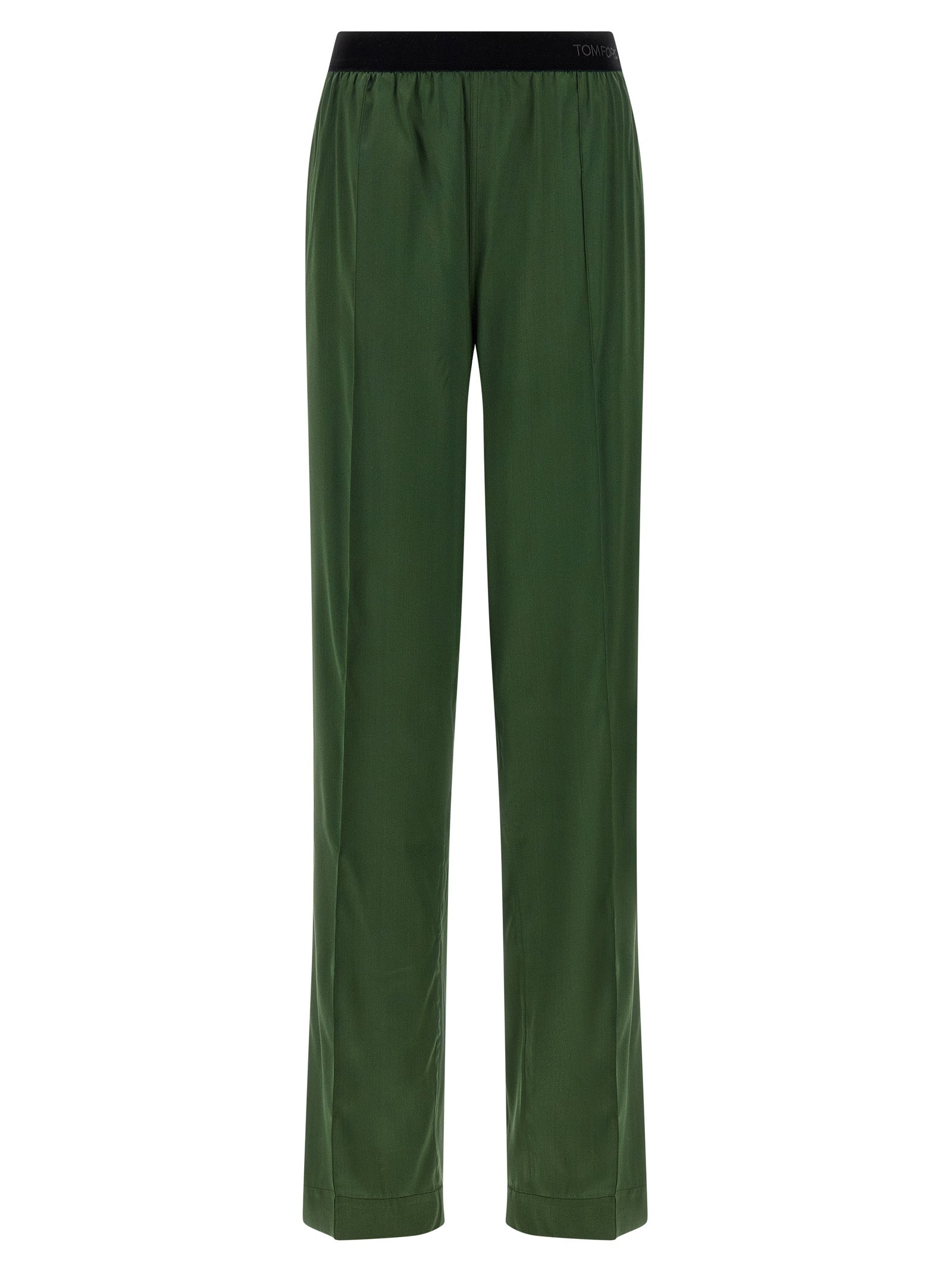 Tom Ford Bicolor Silk Casual Women's Pants