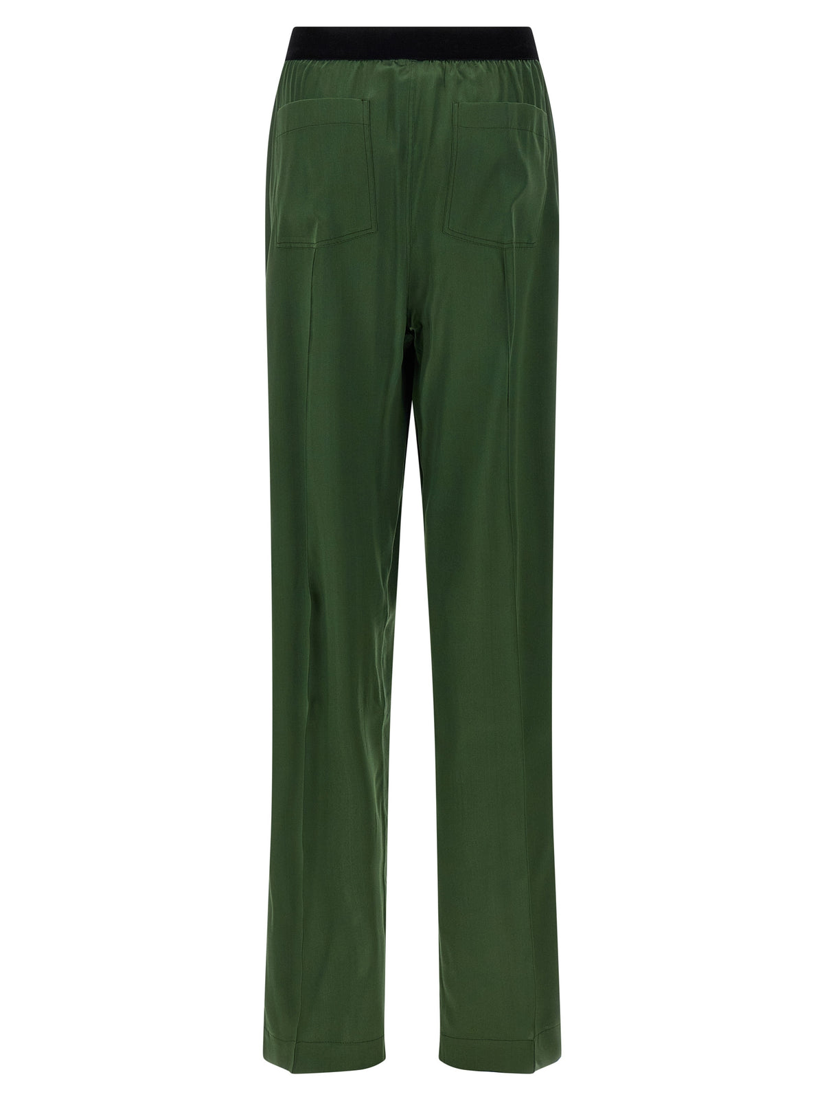 Tom Ford Bicolor Silk Casual Women's Pants