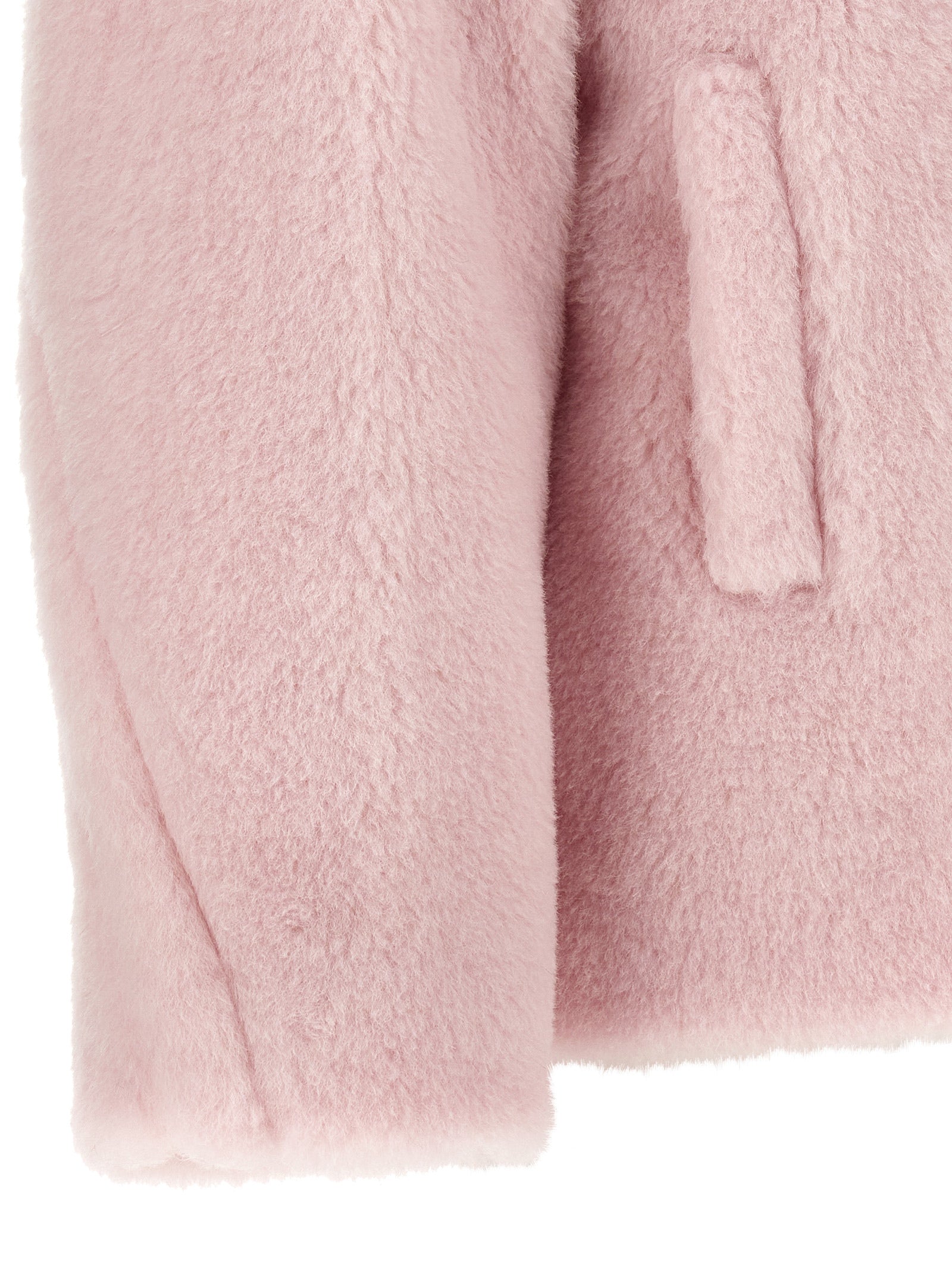 Max Mara Multicolor Alpaca Leather Women's Coat
