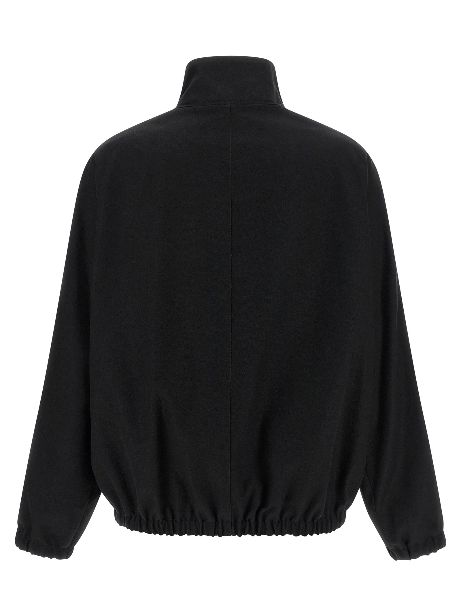 Courrèges Black Cotton Women's Bomber