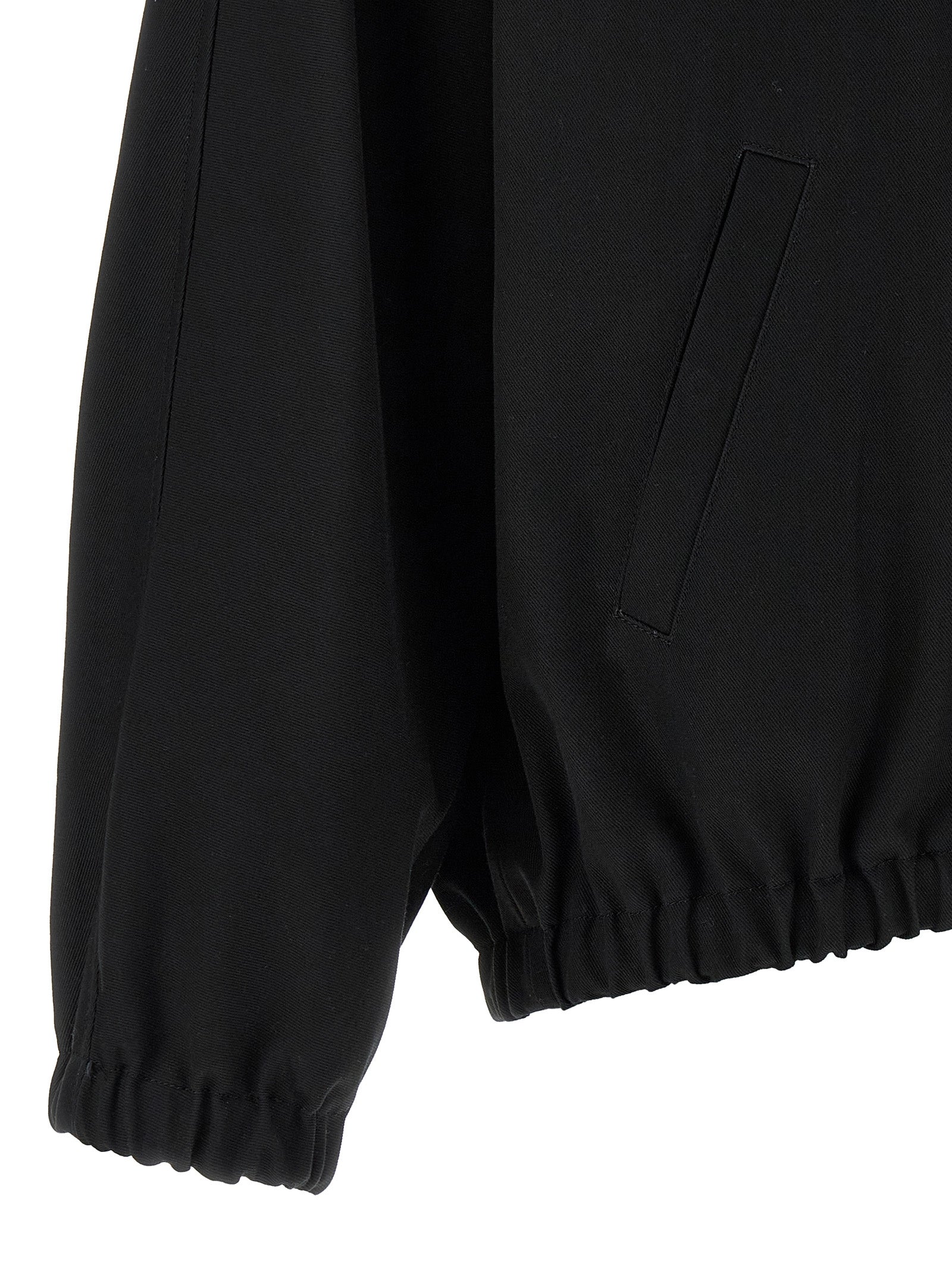 Courrèges Black Cotton Women's Bomber