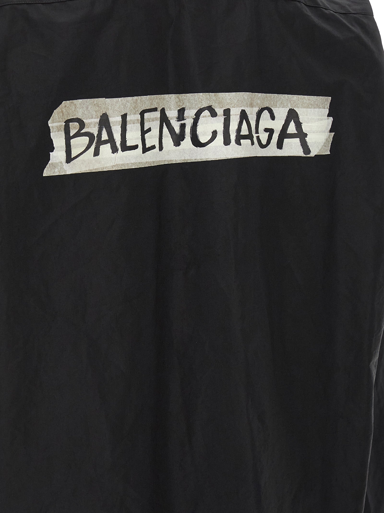 Balenciaga Black Cotton Men's Blouse