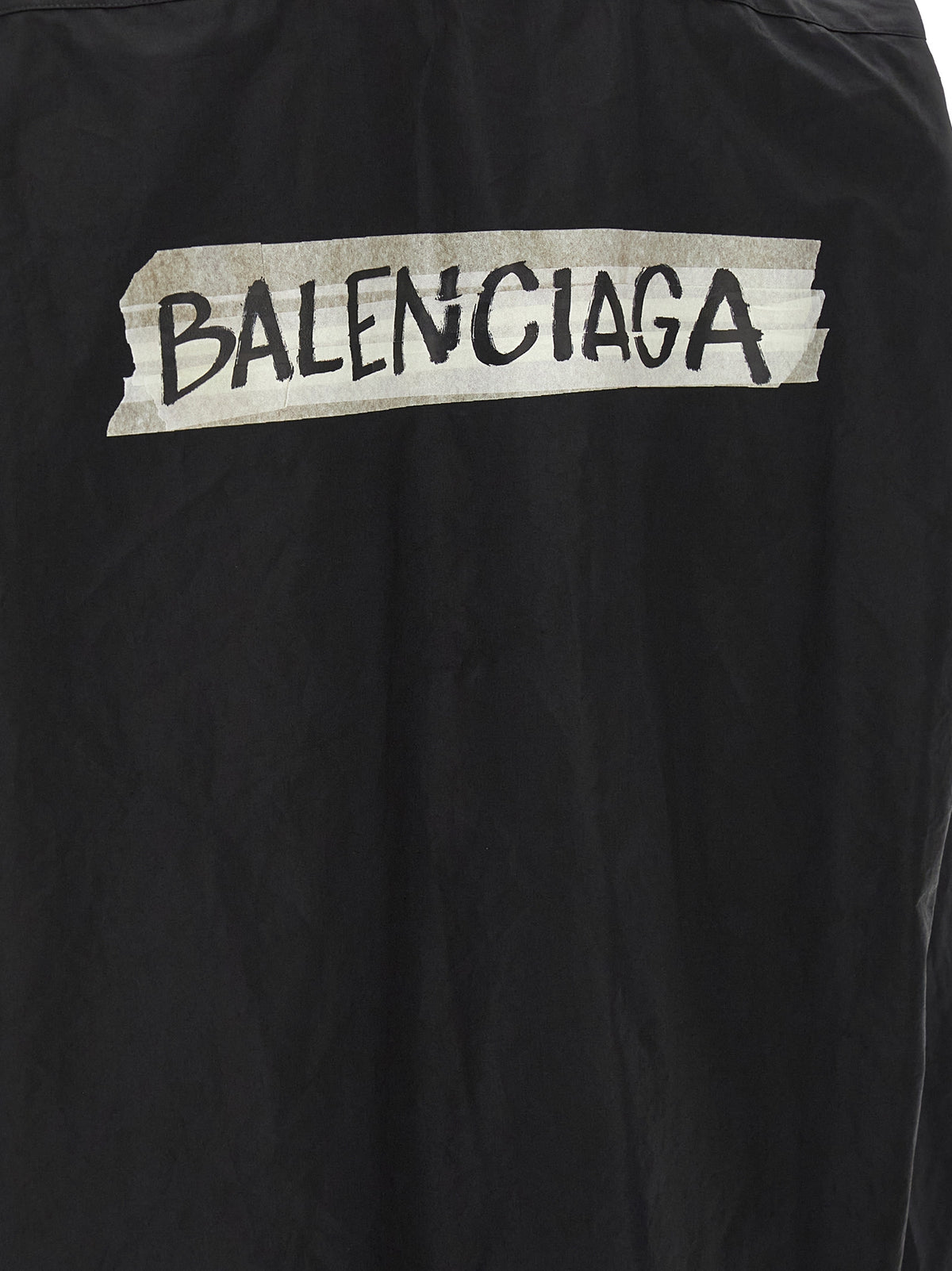 Balenciaga Black Cotton Men's Blouse