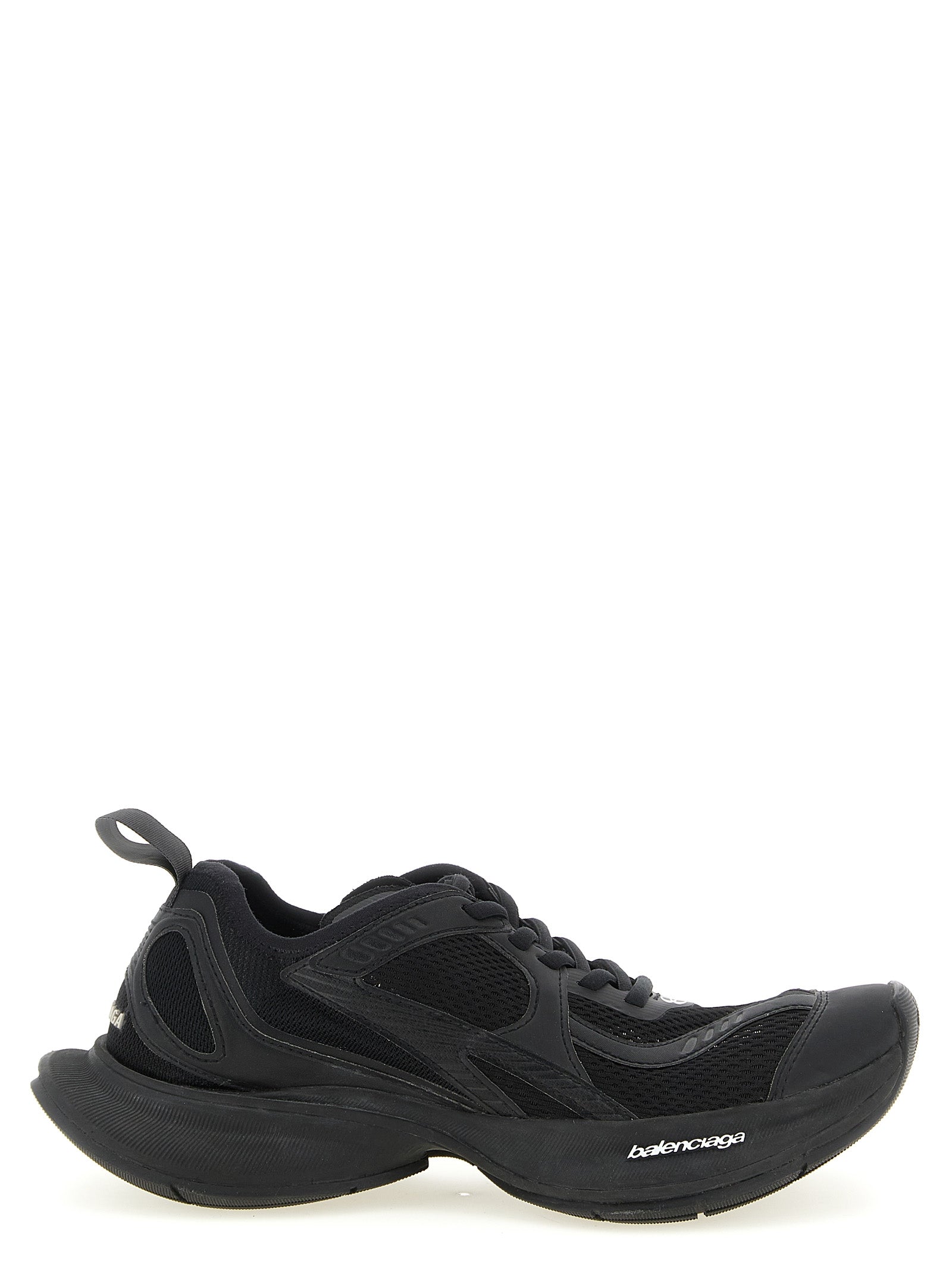 Balenciaga Black Polyester Athletic Women's Sneakers