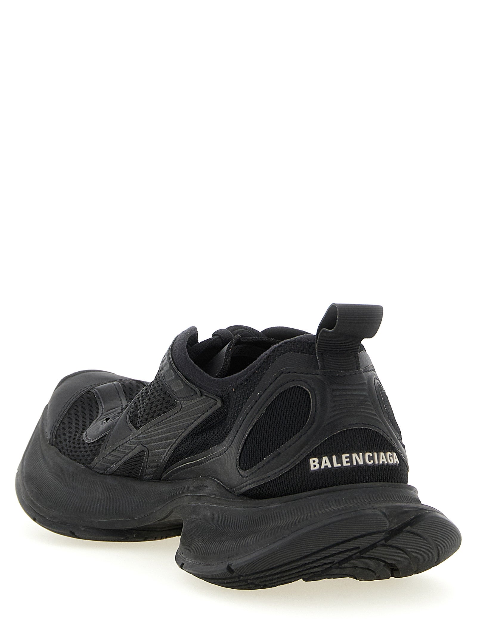 Balenciaga Black Polyester Athletic Women's Sneakers