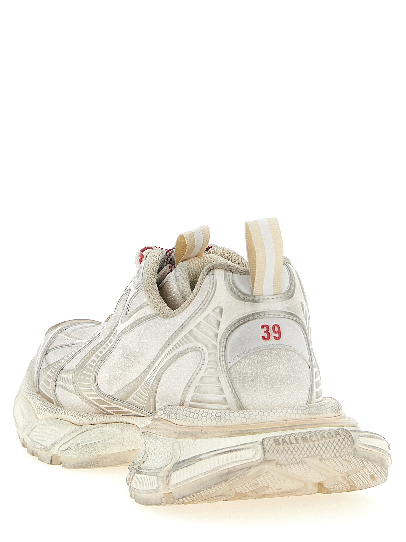 Balenciaga Silver Polyethylene Athletic Women's Sneakers