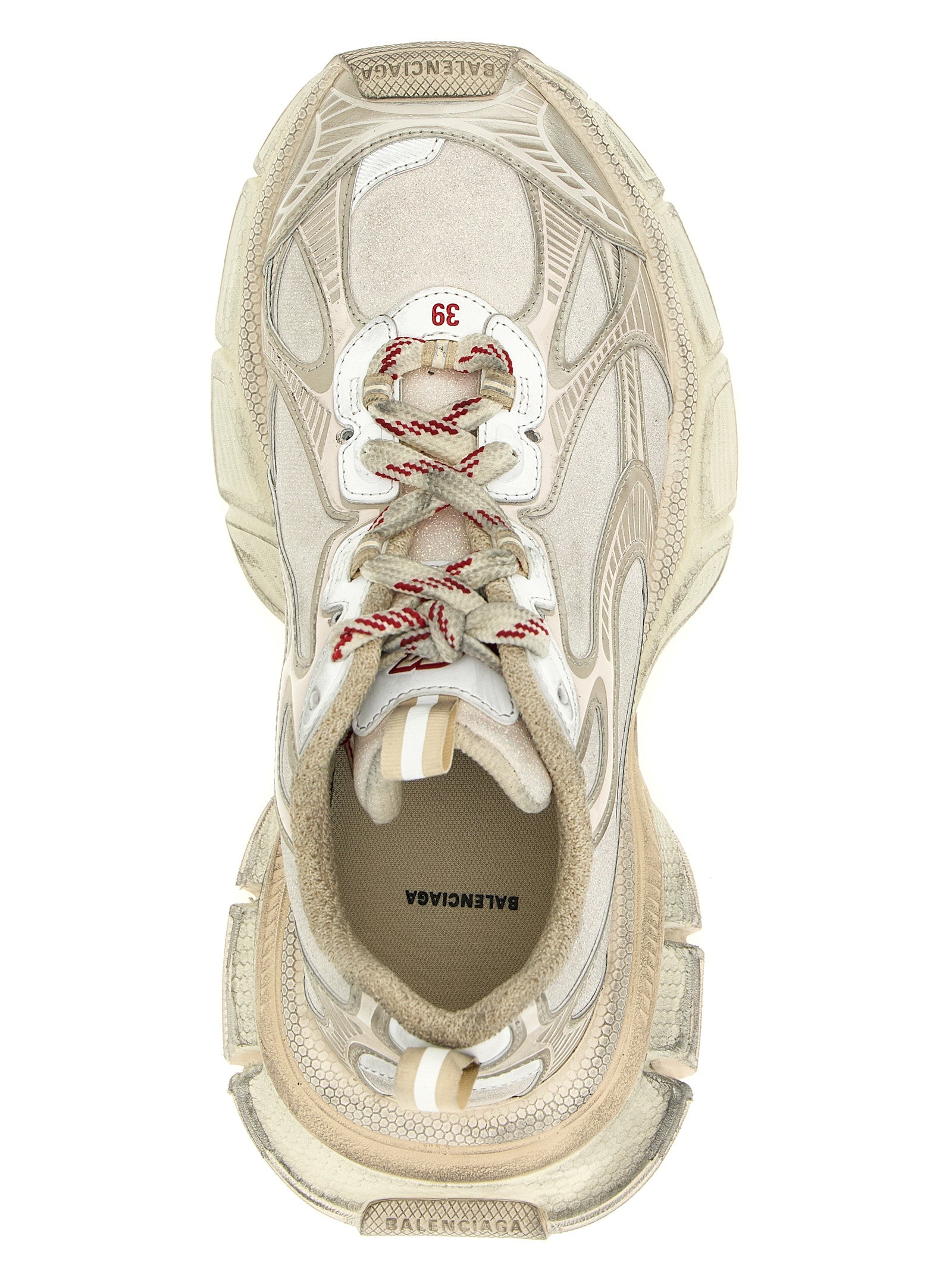 Balenciaga Silver Polyethylene Athletic Women's Sneakers