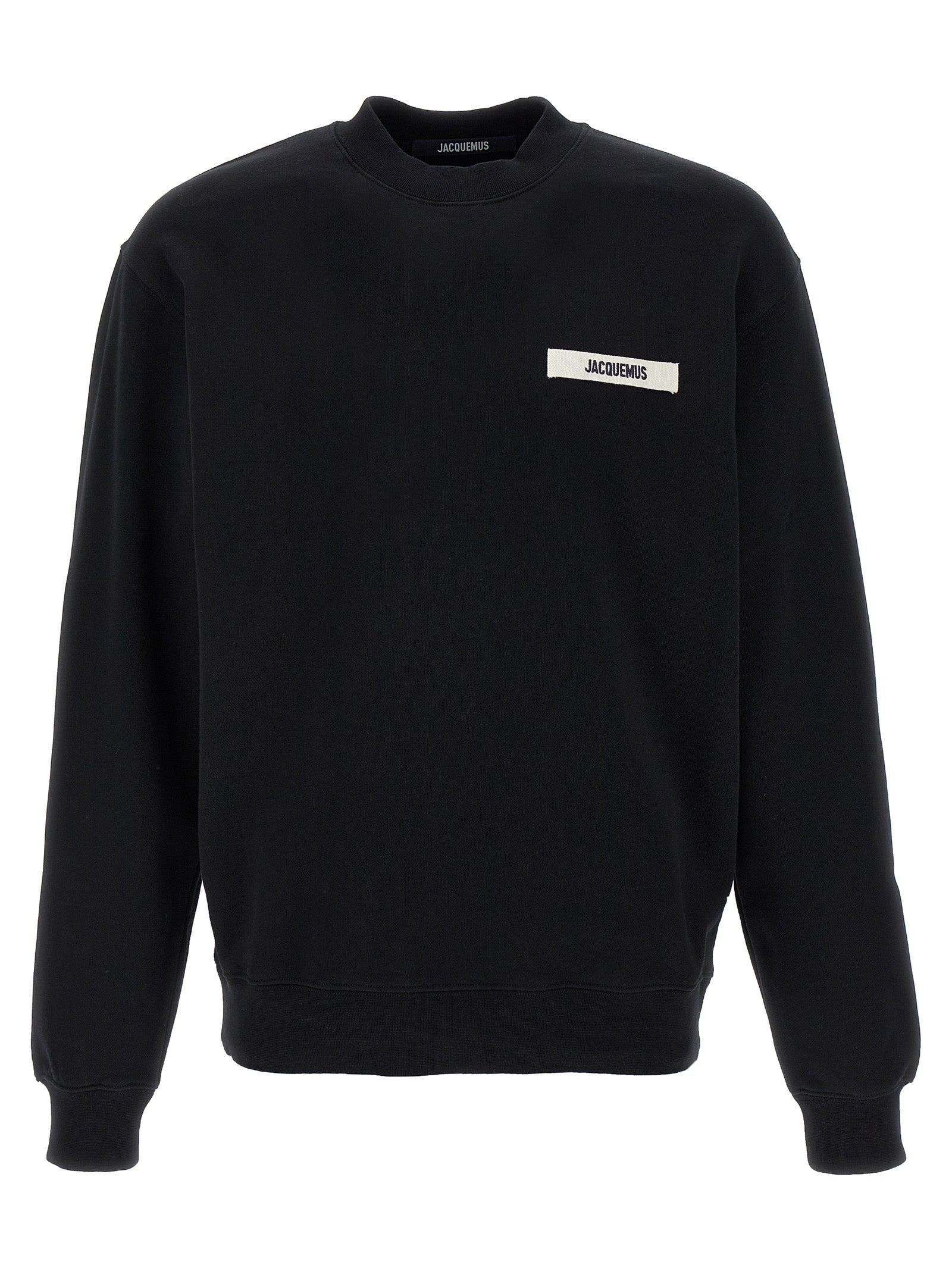 Jacquemus Black Cotton Men's Sweatshirt