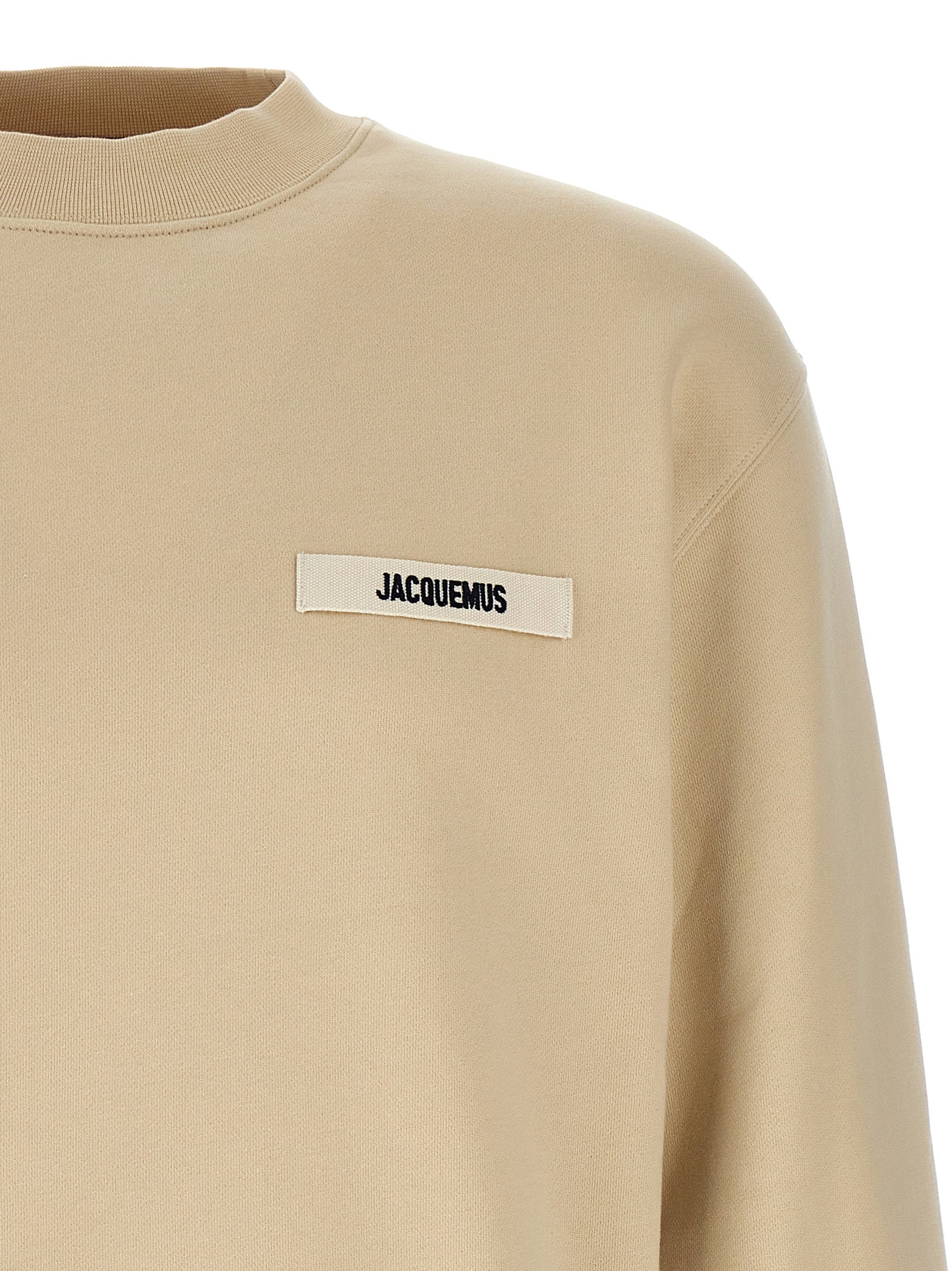 Jacquemus Beige Cotton Men's Sweatshirt