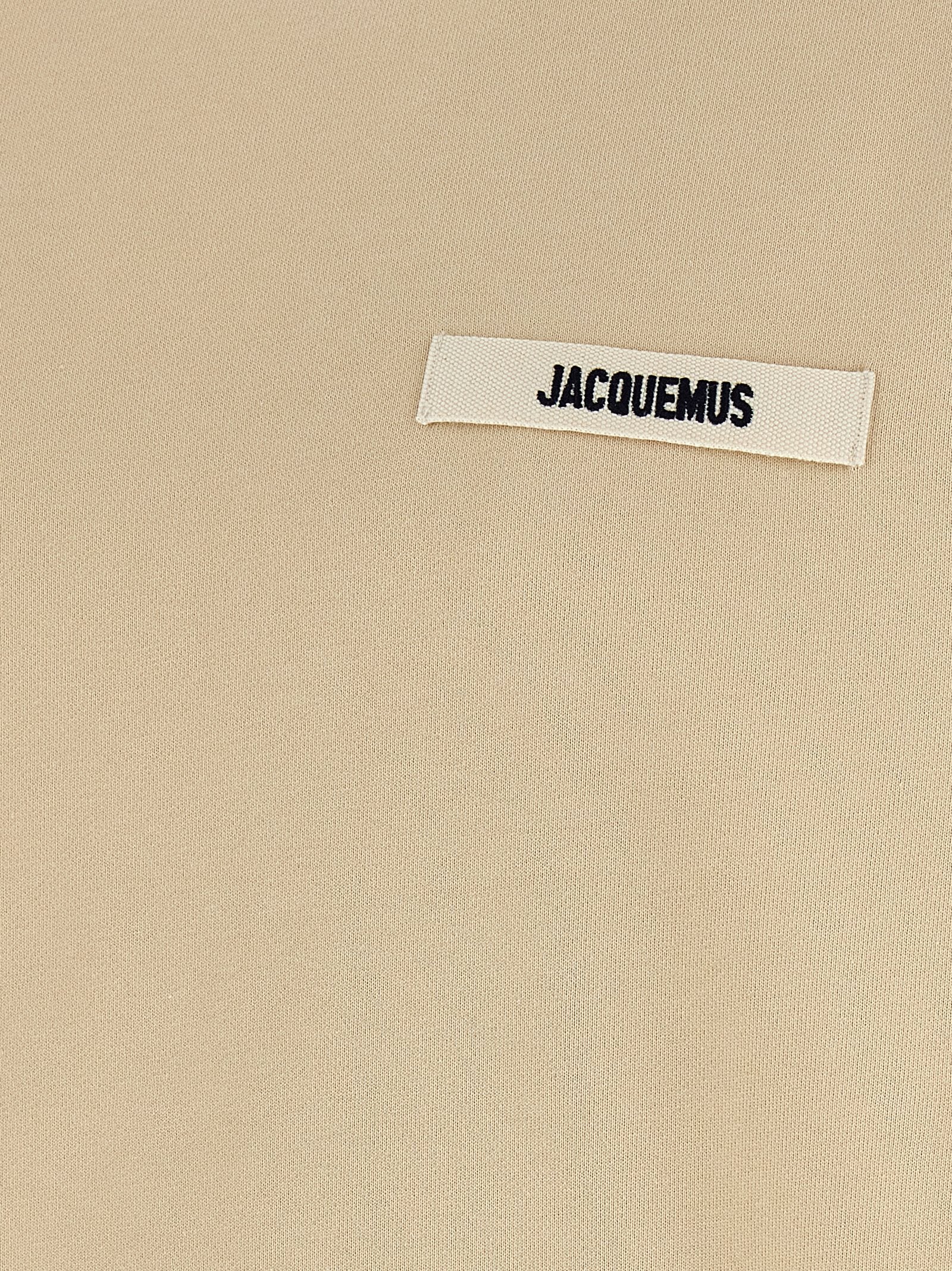 Jacquemus Beige Cotton Men's Sweatshirt
