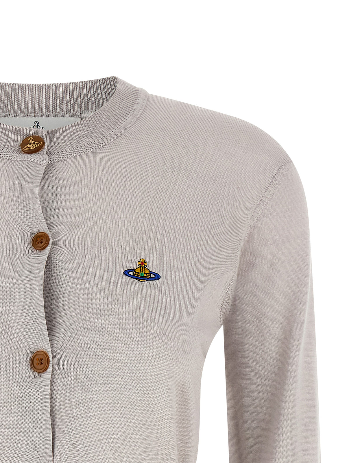 Vivienne Westwood Gray Wool Women's Cardigan