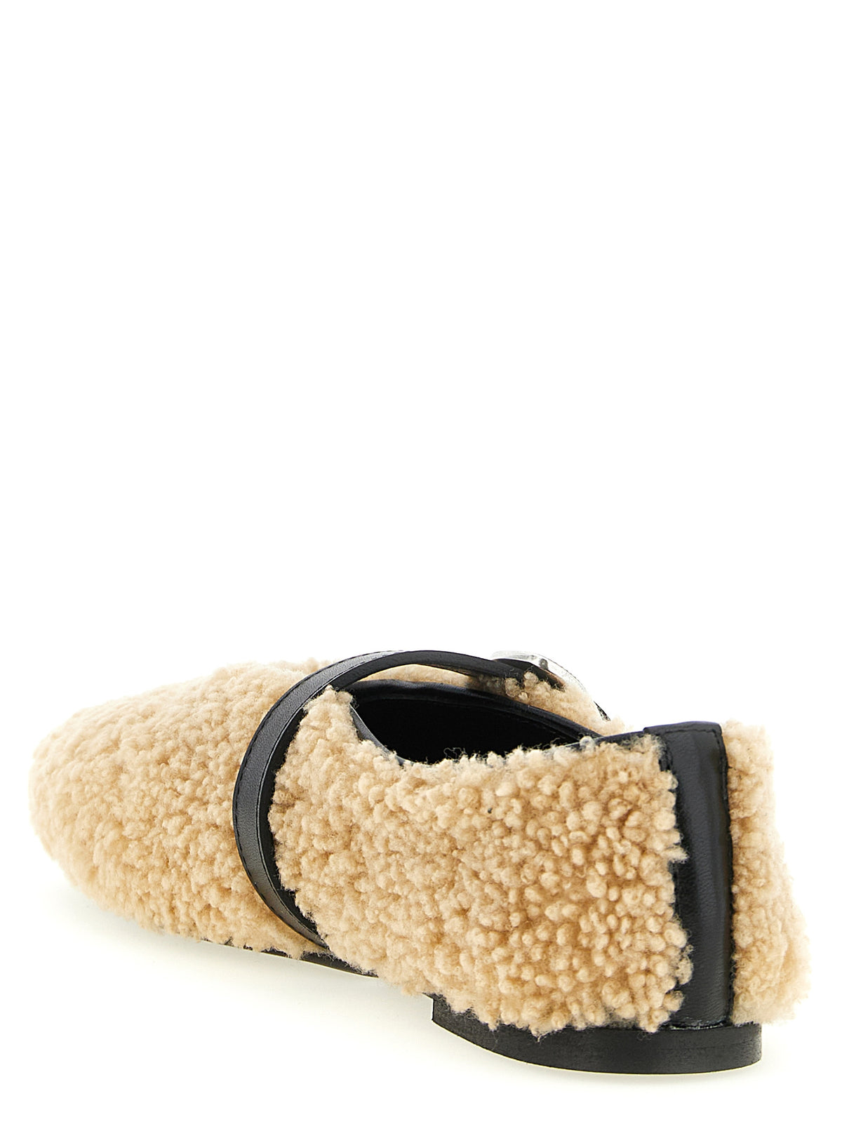 KATE CATE Beige Calfskin Ballet Women's Flats
