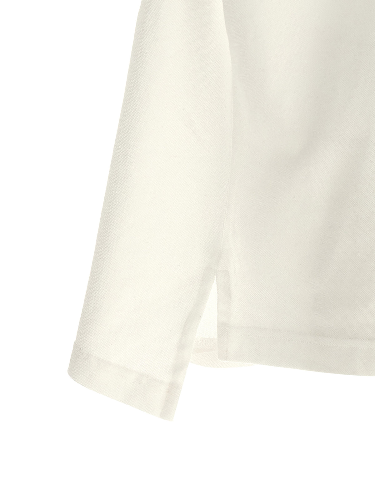 Balenciaga White Cotton Polo Men's Shirt