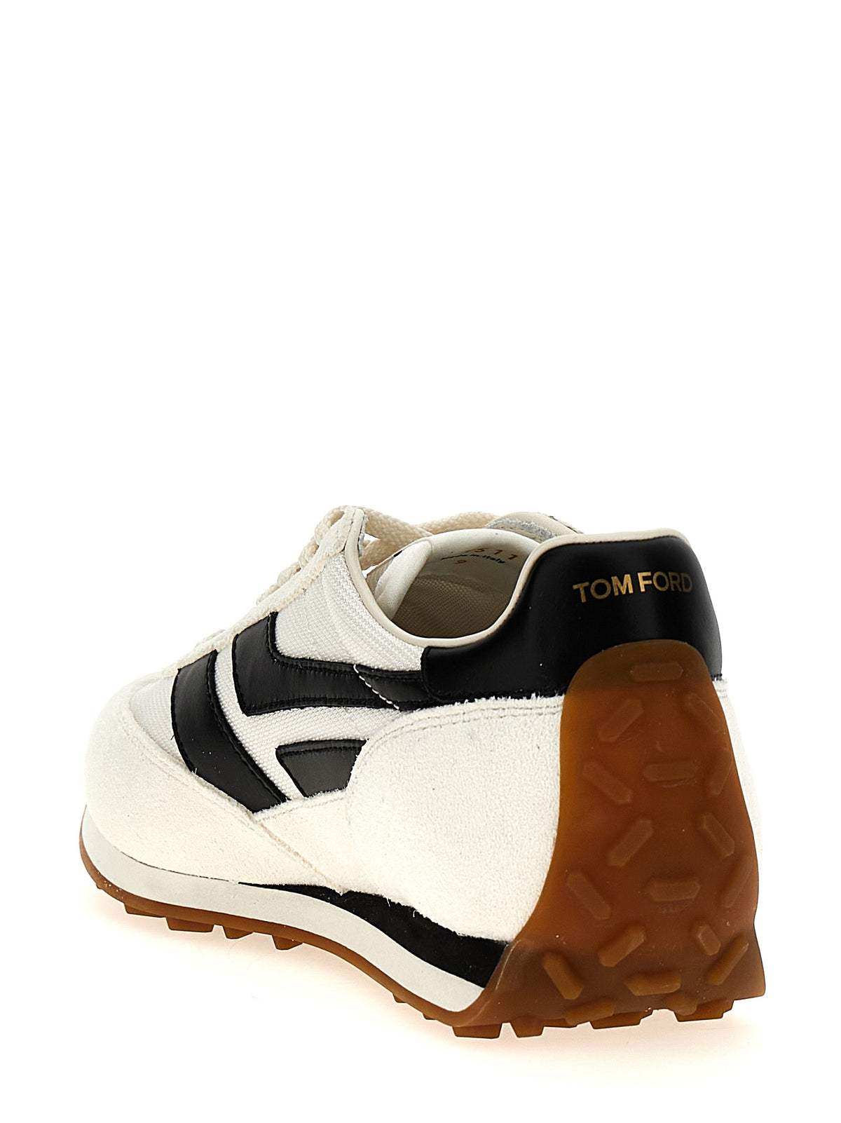 Tom Ford Bicolor Polyester Athletic Men's Sneakers