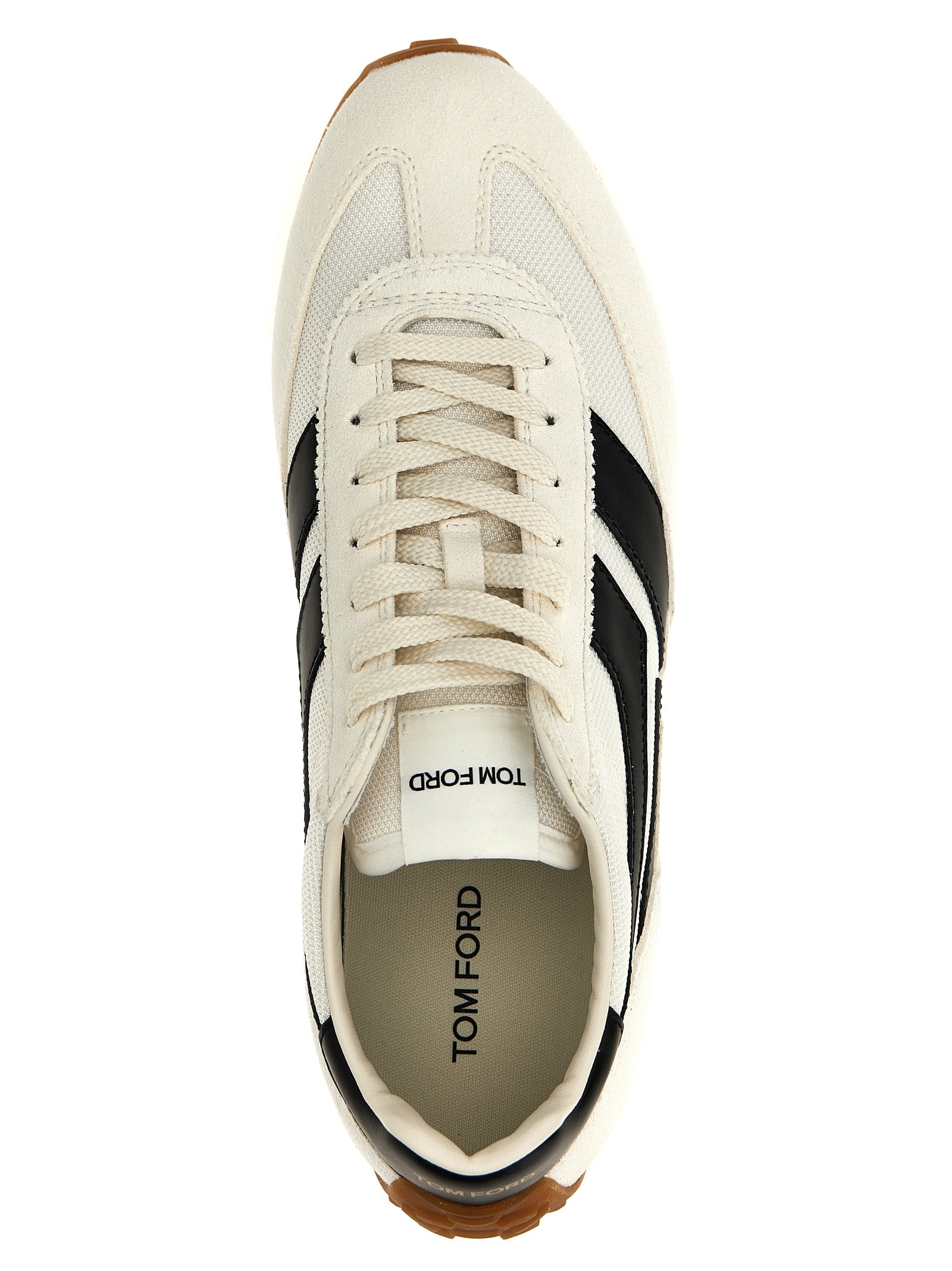 Tom Ford Bicolor Polyester Athletic Men's Sneakers
