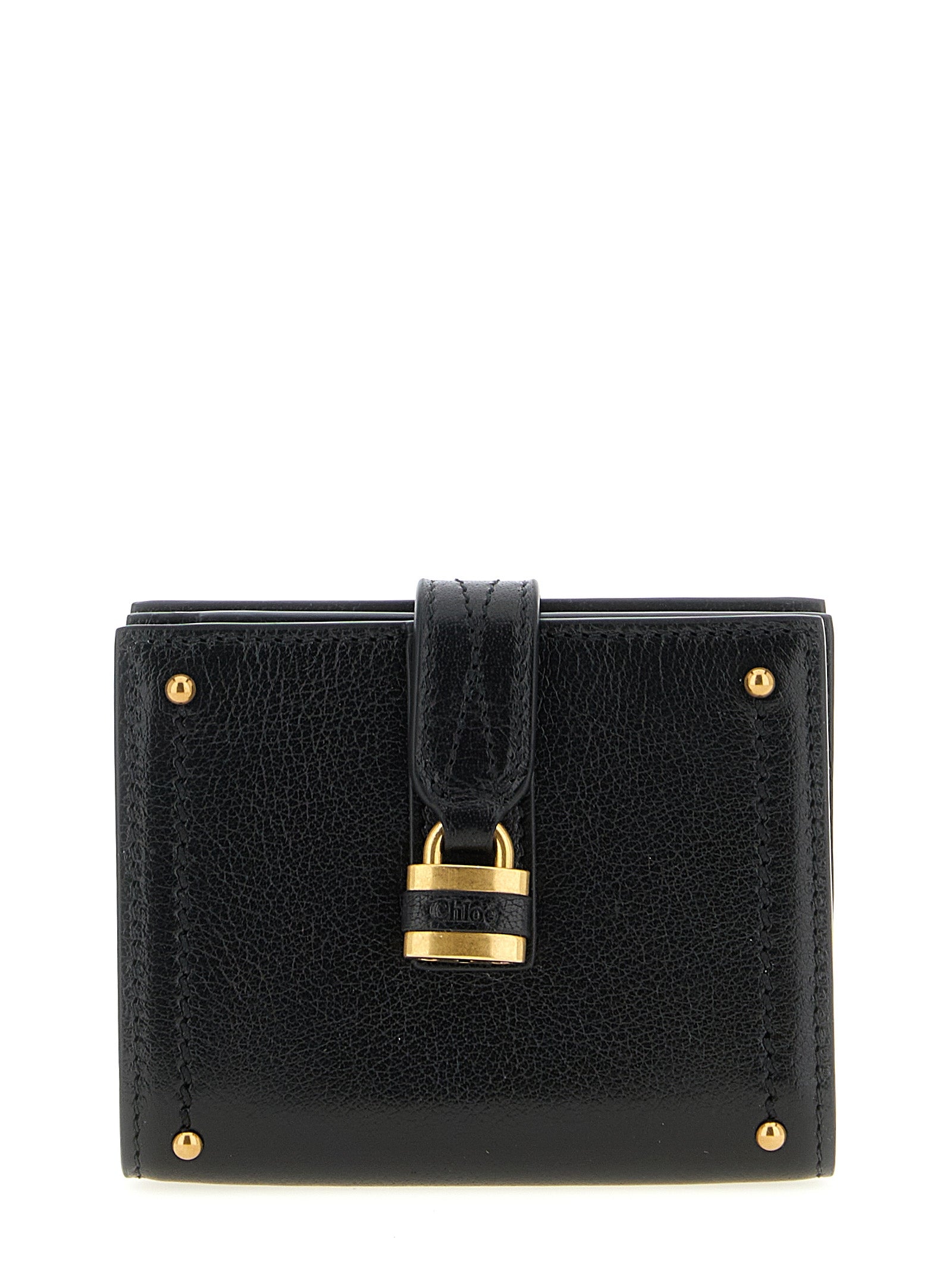 Chloé Black Buffalo Leather Women's Cardholder