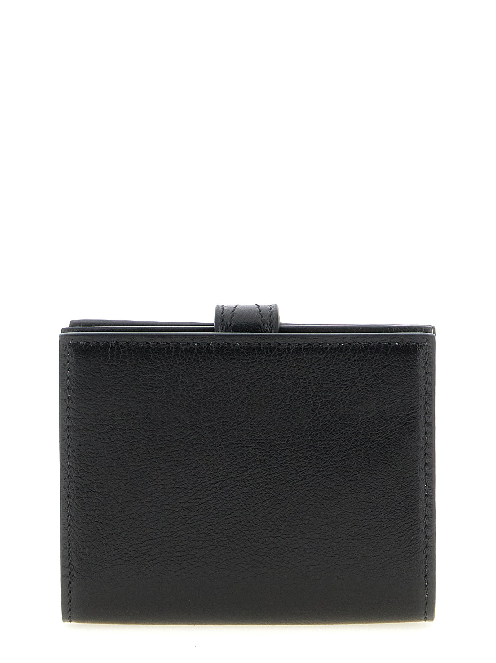 Chloé Black Buffalo Leather Women's Cardholder