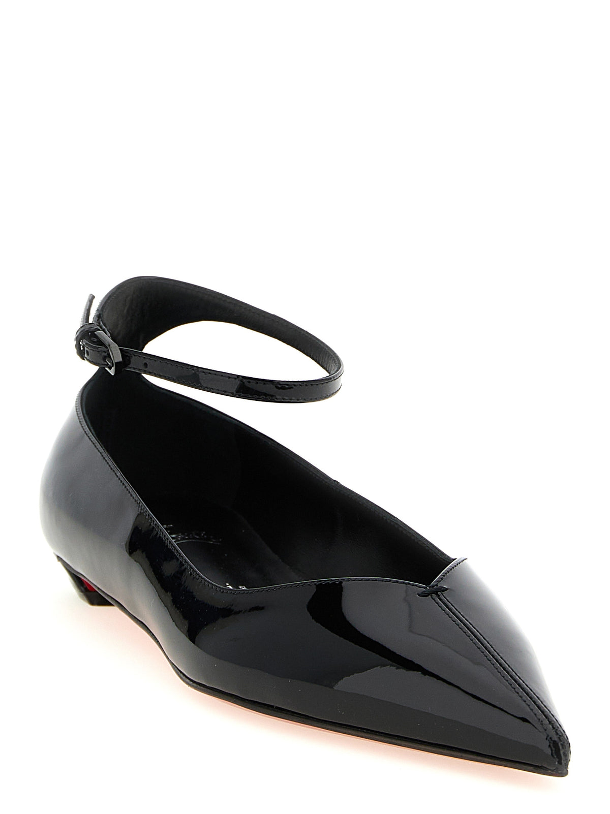 Christian Louboutin Black Calfskin Ballet Women's Flats
