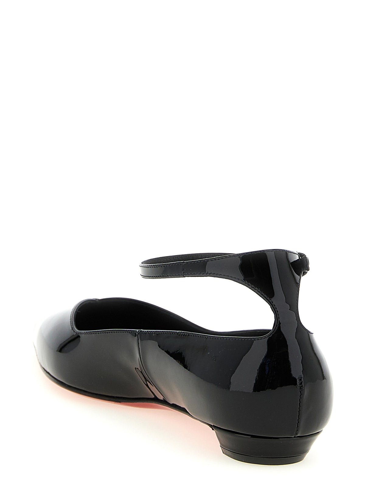 Christian Louboutin Black Calfskin Ballet Women's Flats