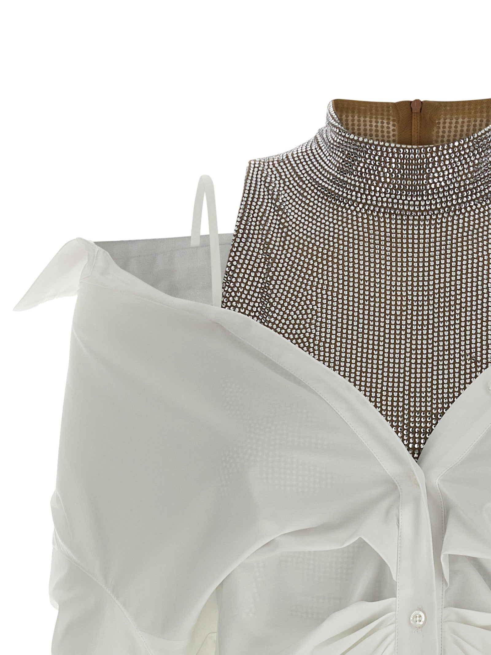 Giuseppe Di Morabito White Cotton Short Women's Dress