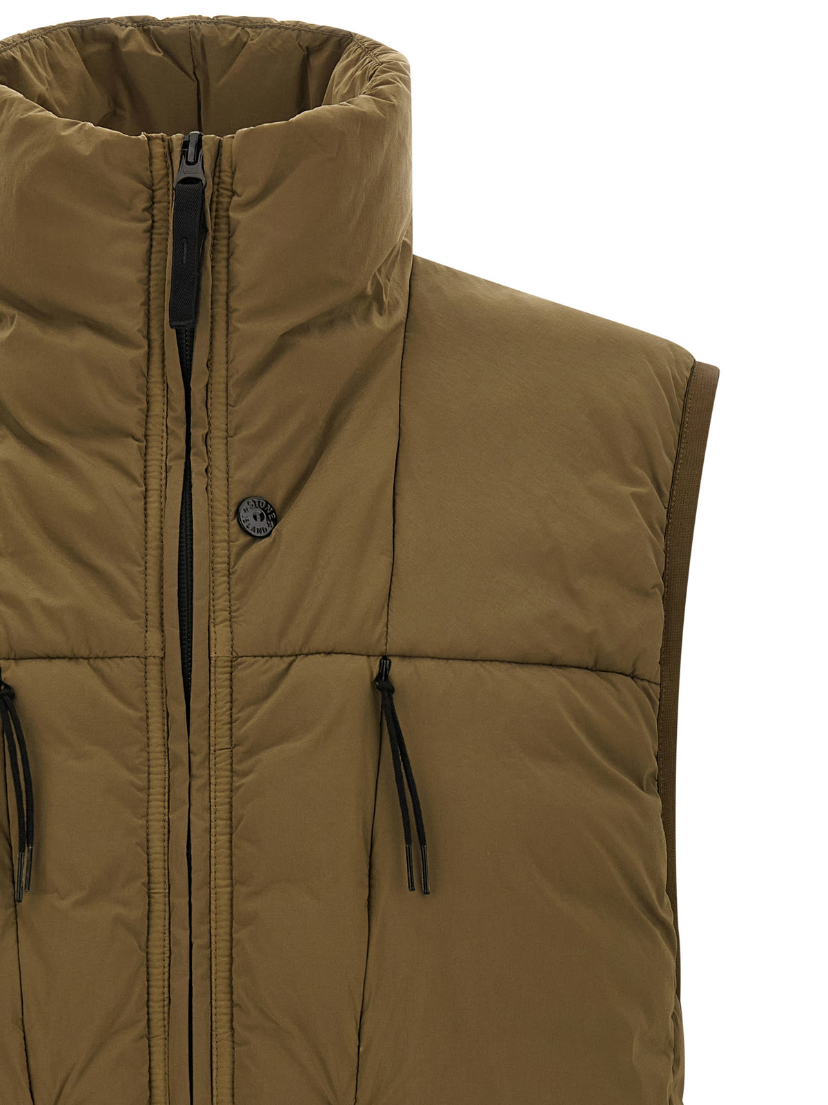 Stone Island Bicolor Polyamide Sleeveless Men's Jacket