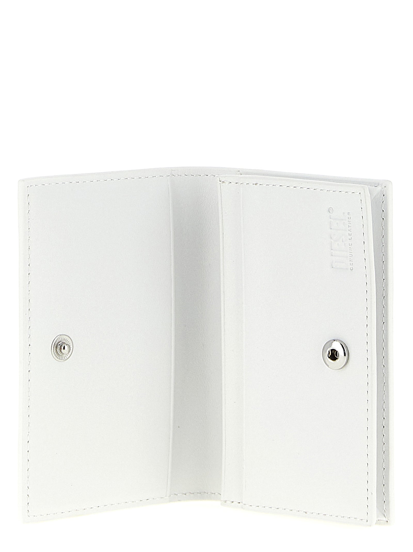 Diesel White Polyethylene Women's Cardholder