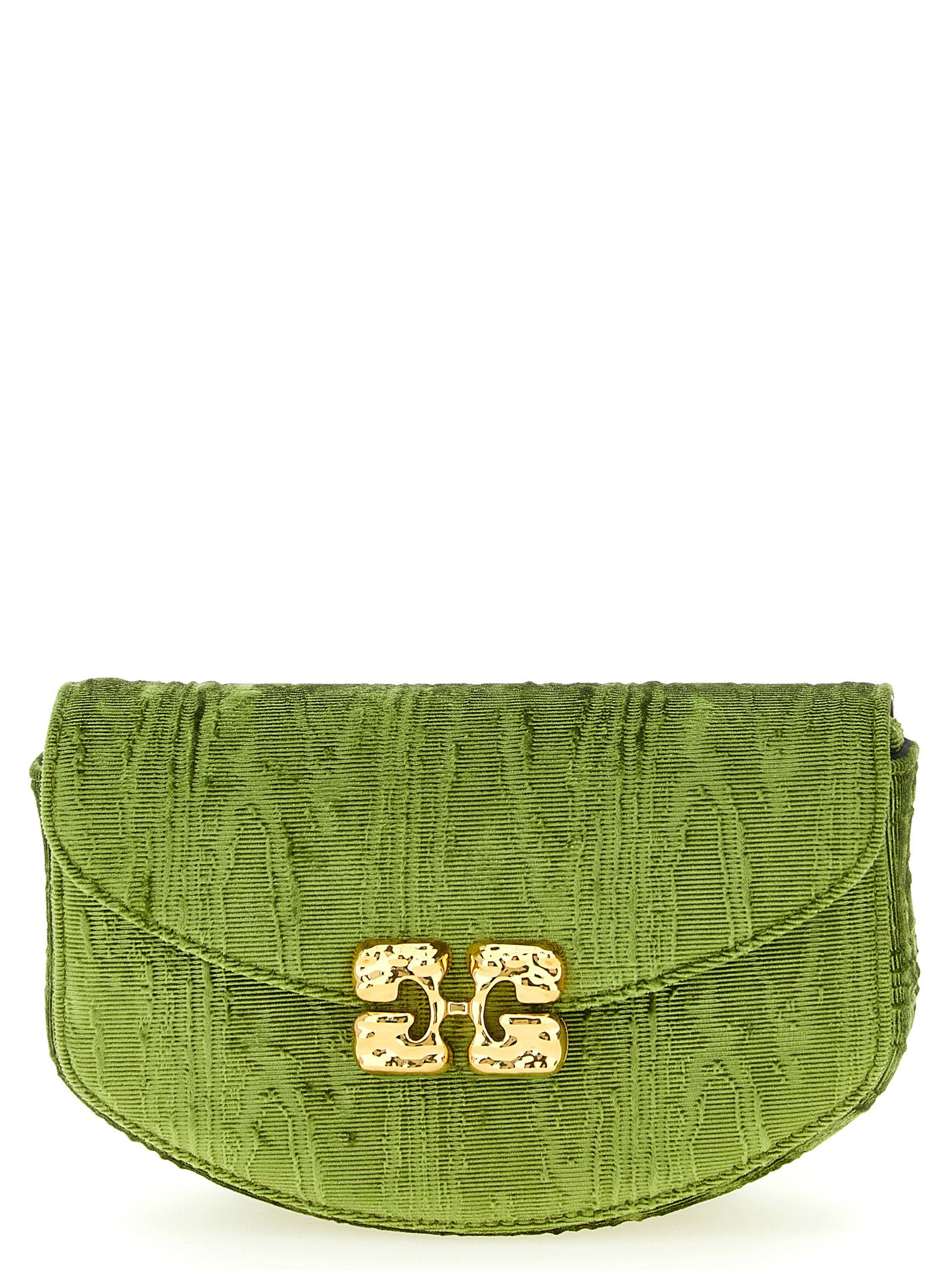 Ganni Bicolor Polyester Women's Cardholder