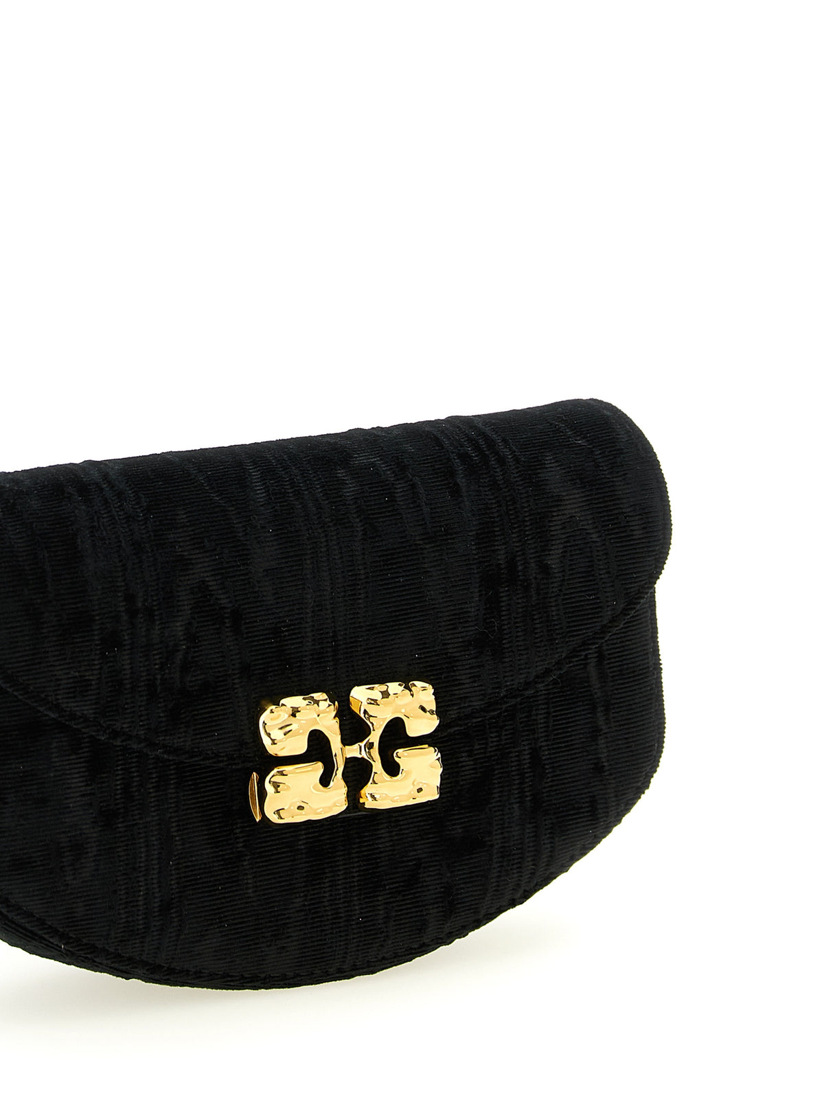 Ganni Black Polyester Women's Cardholder